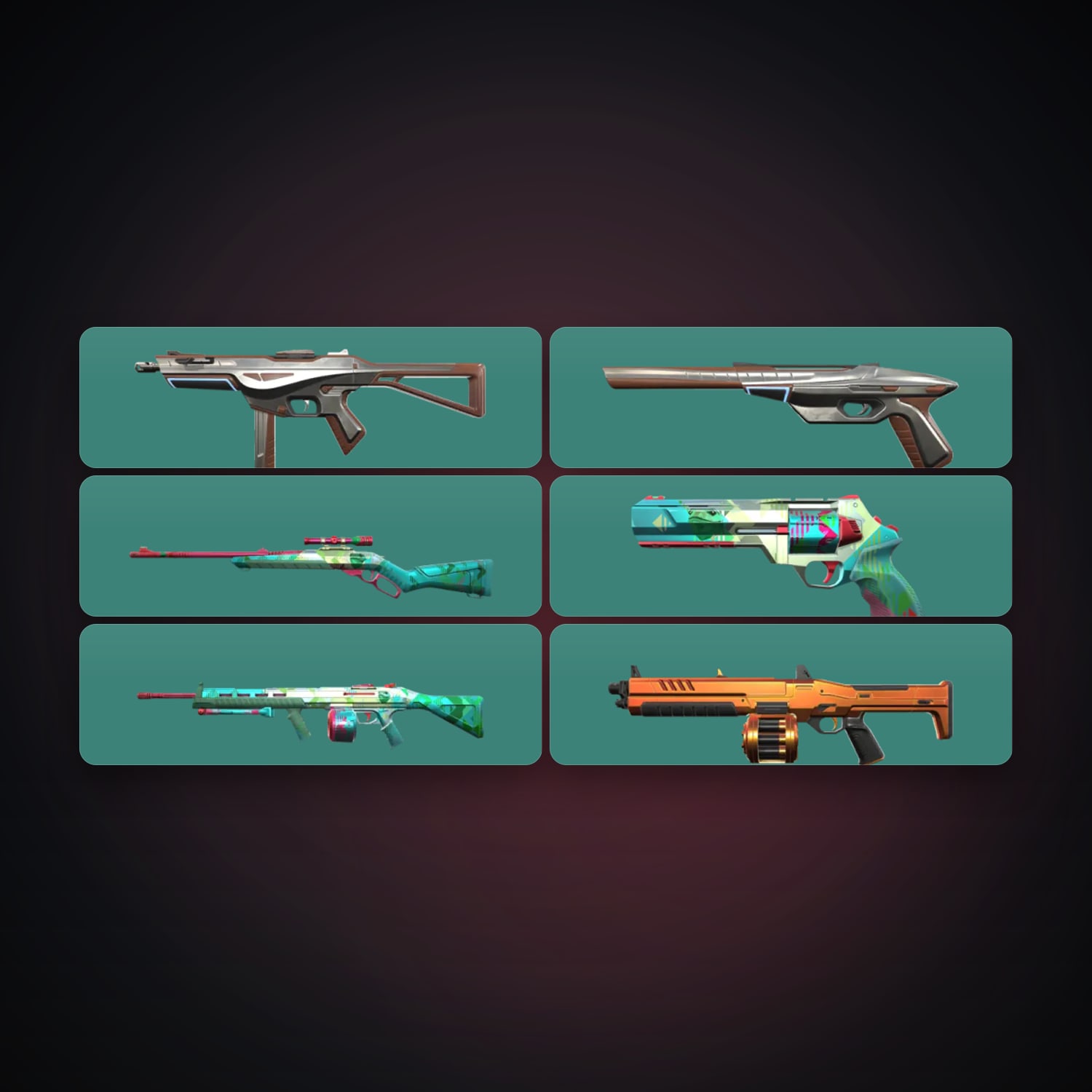 EU Plat 2 locker — 6 skins, lvl 34 — HabibiAccounts
