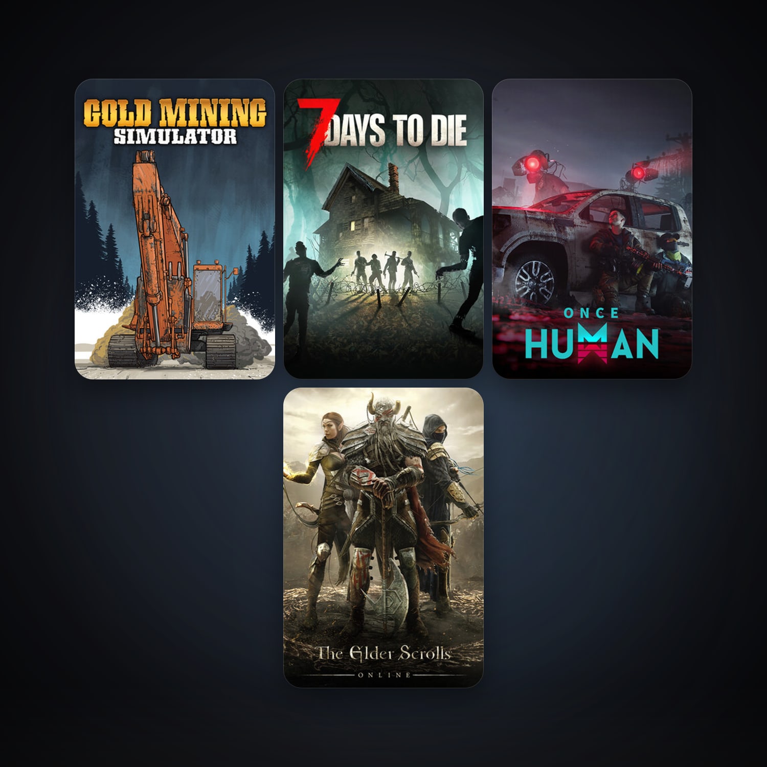 7 Days to Die + The Elder Scrolls Online, 7 games, clean — HabibiAccounts