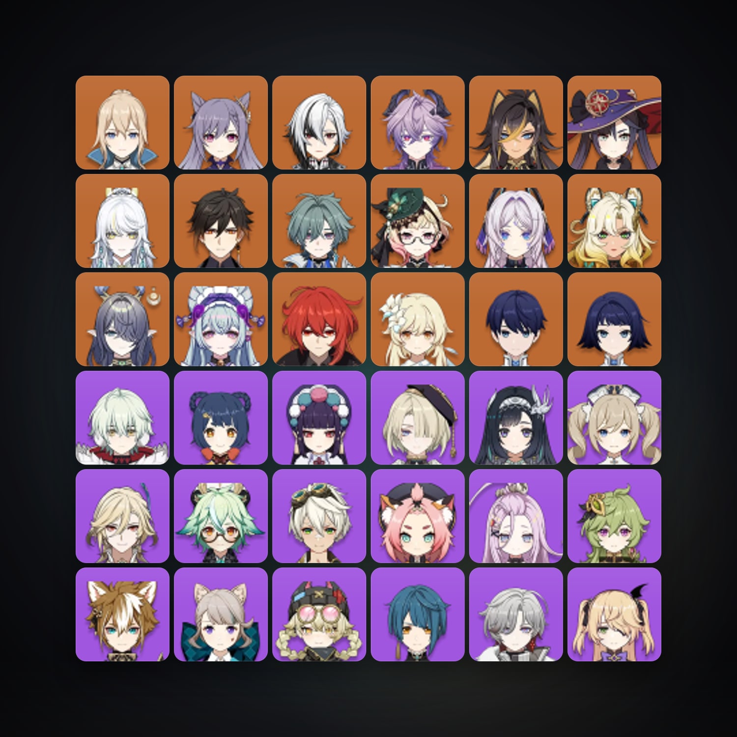 Genshin Impact | AR 58 | 64 Chars | 15× 5★ — Genshin / miHoYo Account · 261816137 — HabibiAccounts