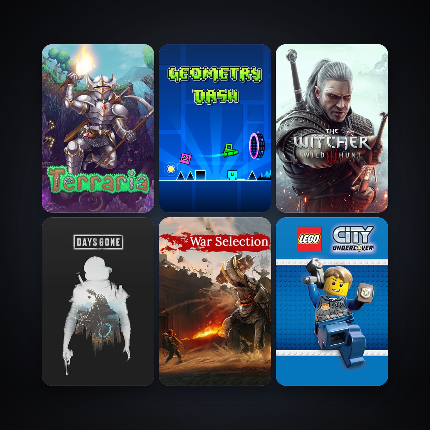 Terraria + The Witcher 3: Wild Hunt, 162 games, Steam 25, clean — HabibiAccounts