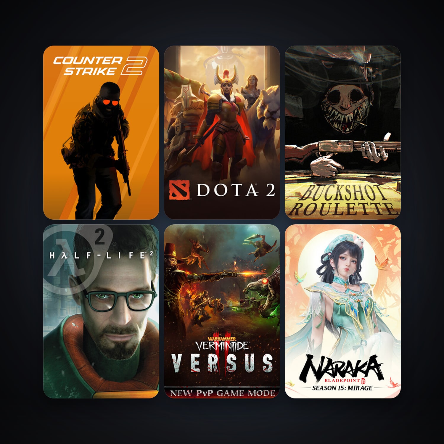 Half-Life 2 + Half-Life 2: Deathmatch, 19 games, Steam 32, clean — HabibiAccounts