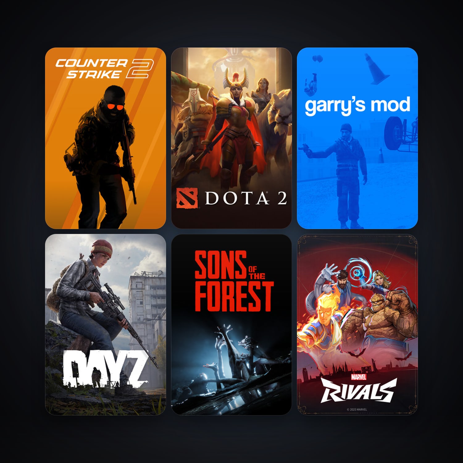 Dota 2 + CS2 Prime, 24 games, clean · 261818584 — HabibiAccounts