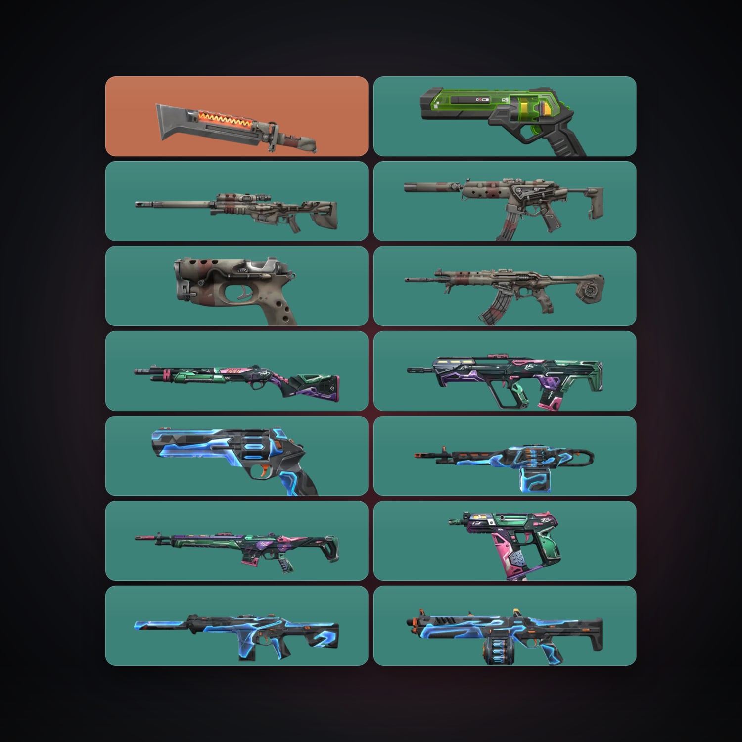 EU Iron 2 locker — 1 knives, 14 skins, lvl 51 — HabibiAccounts