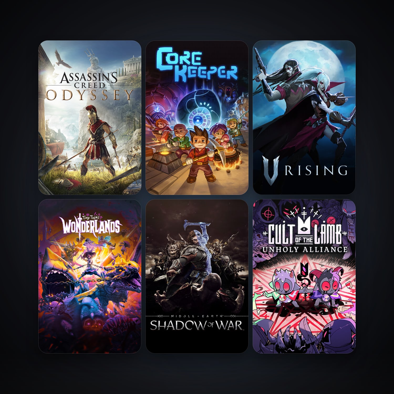 Dying Light + Middle-earth: Shadow of War, 19 games, clean — HabibiAccounts