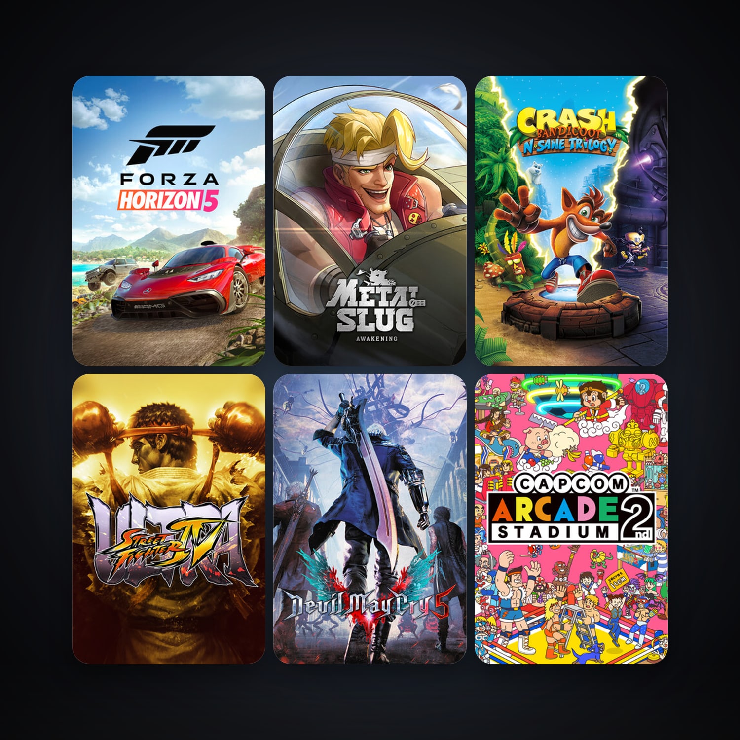 Ultra Street Fighter IV + Rayman Origins, 11 games, clean — HabibiAccounts