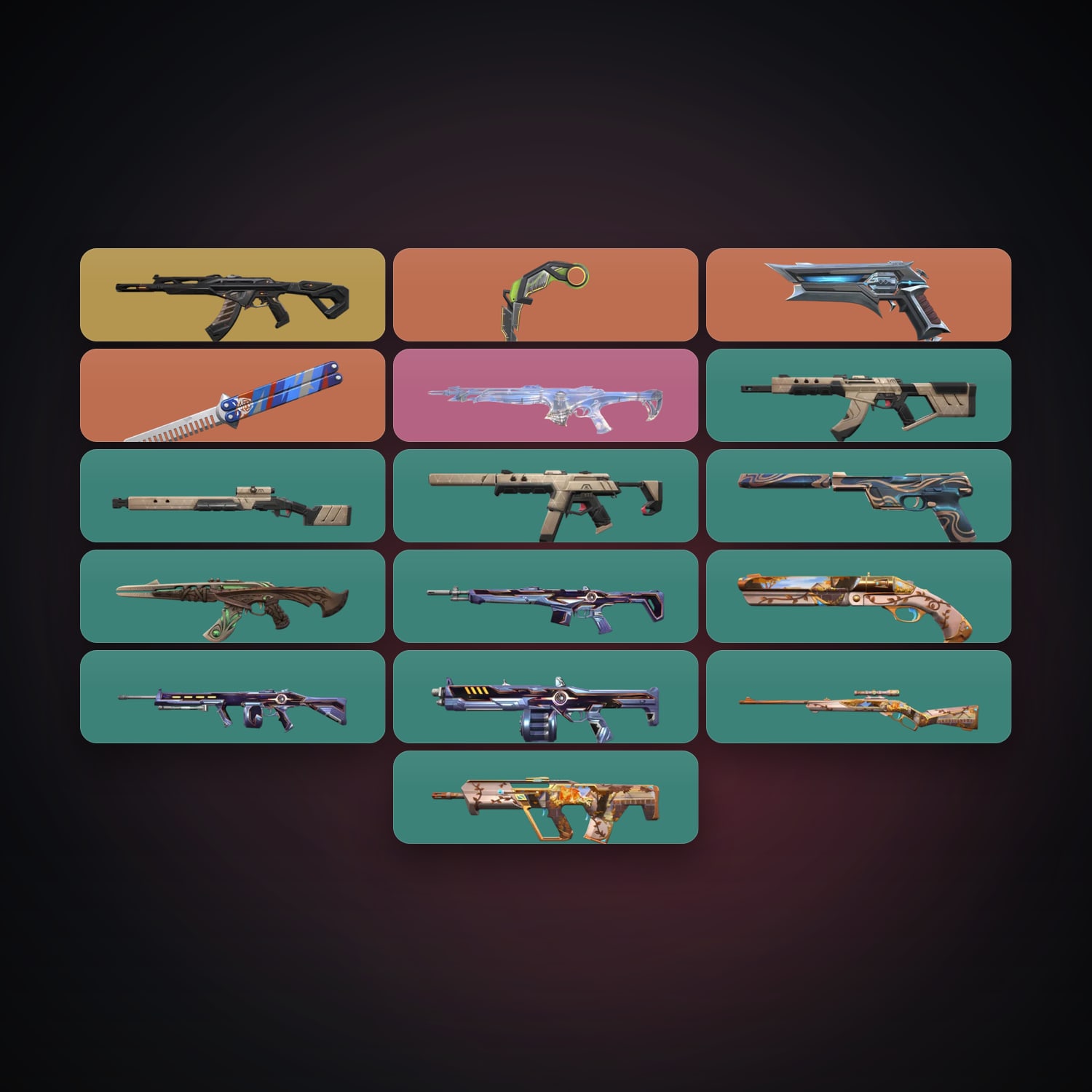NA Iron 3 locker — 2 knives, 16 skins, lvl 32 — HabibiAccounts