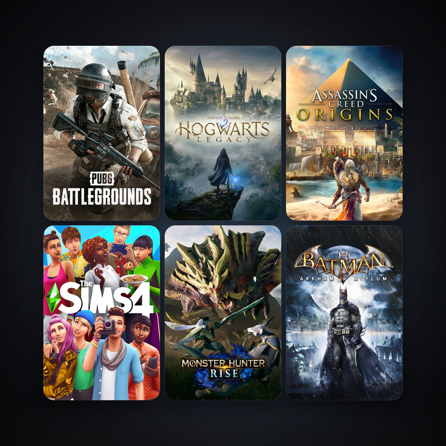 Batman: Arkham Asylum Game of the Year Edition + Batman: Arkham City - Game of the Year Edition, 13 games, clean — HabibiAccounts