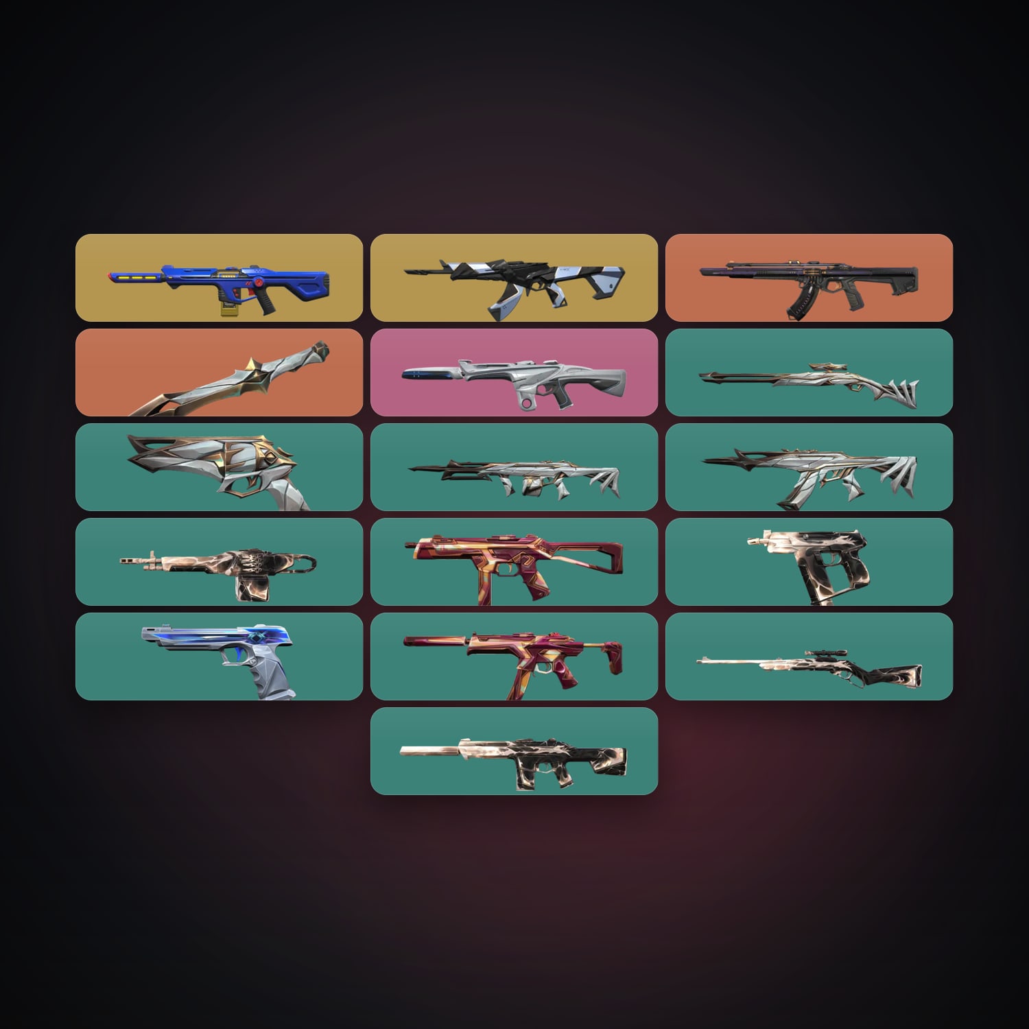 AP Bronze 1 locker — 1 knives, 18 skins, lvl 58 — HabibiAccounts