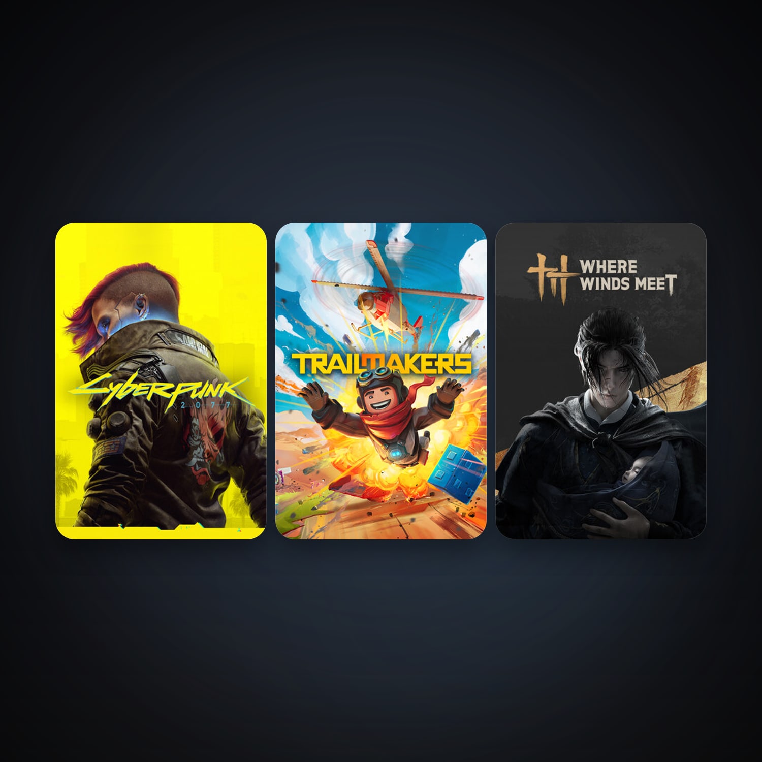 Trailmakers + Cyberpunk 2077, 6 games, clean — HabibiAccounts