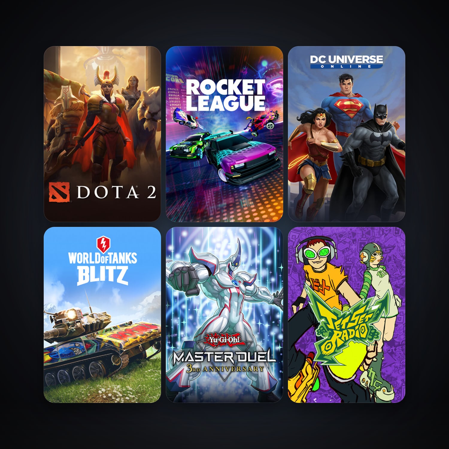 Dota 2 + DC Universe Online, 13 games, clean — HabibiAccounts