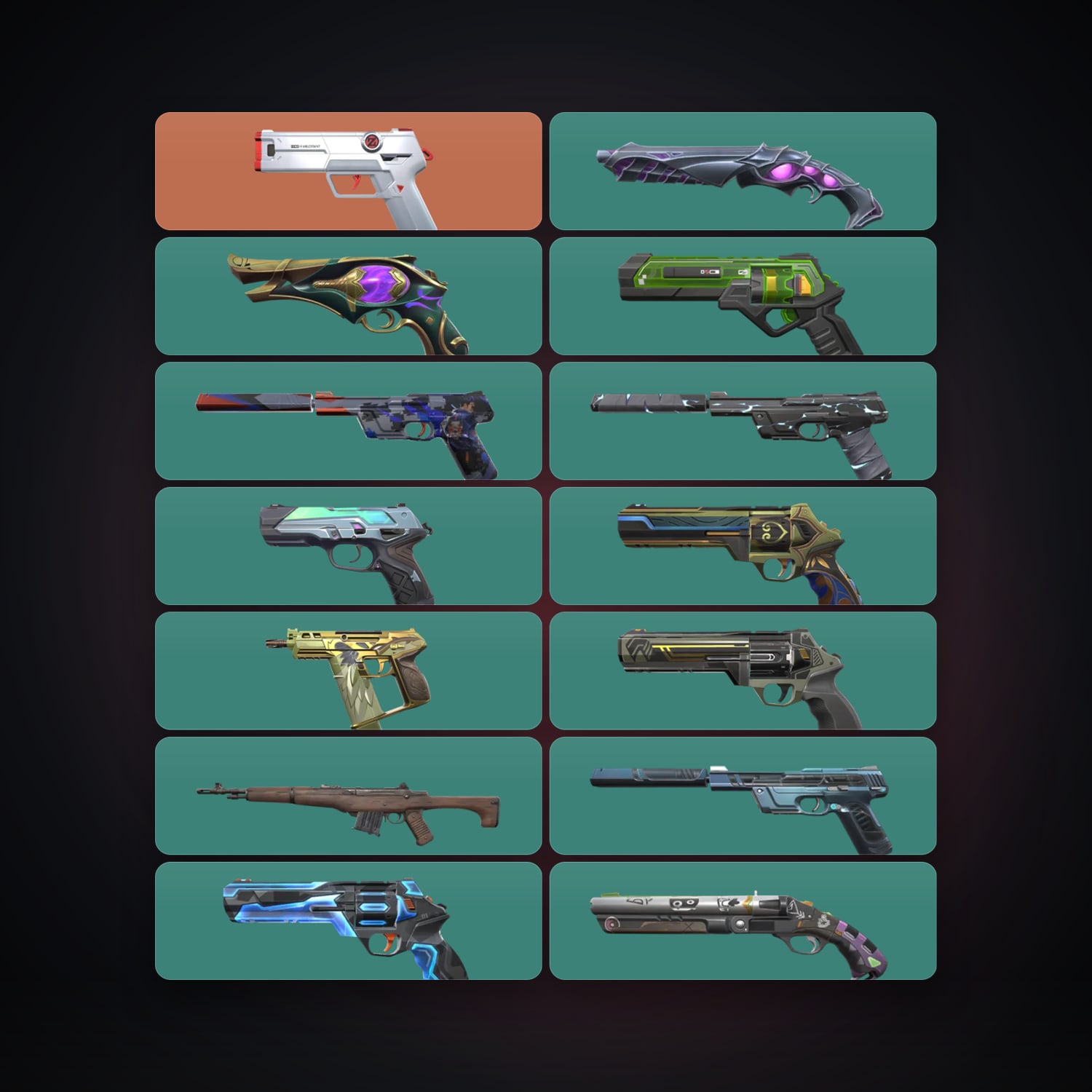 EU Plat 3 locker — 14 skins, lvl 213 — HabibiAccounts
