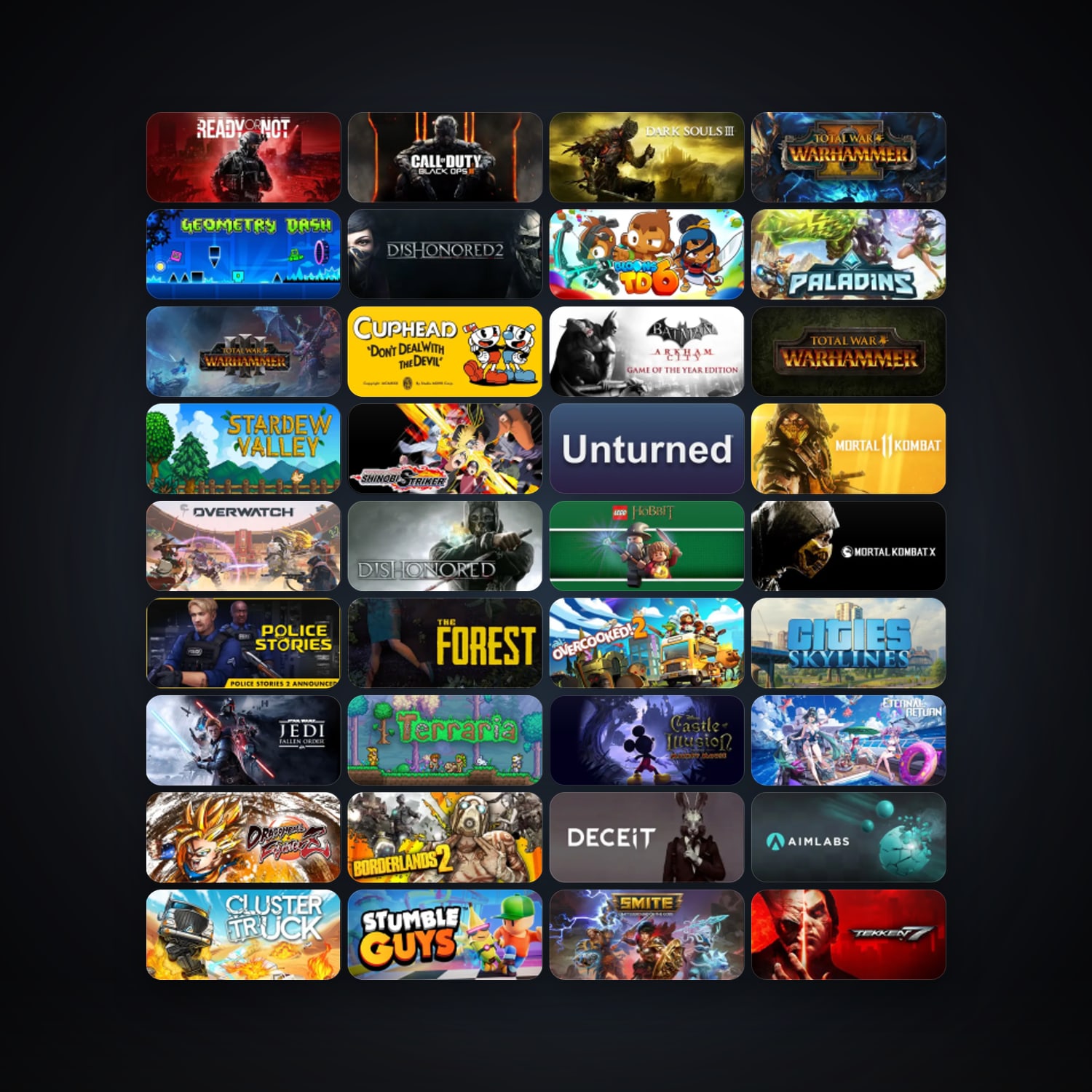 Steam 108 games, Steam 11, clean — HabibiAccounts