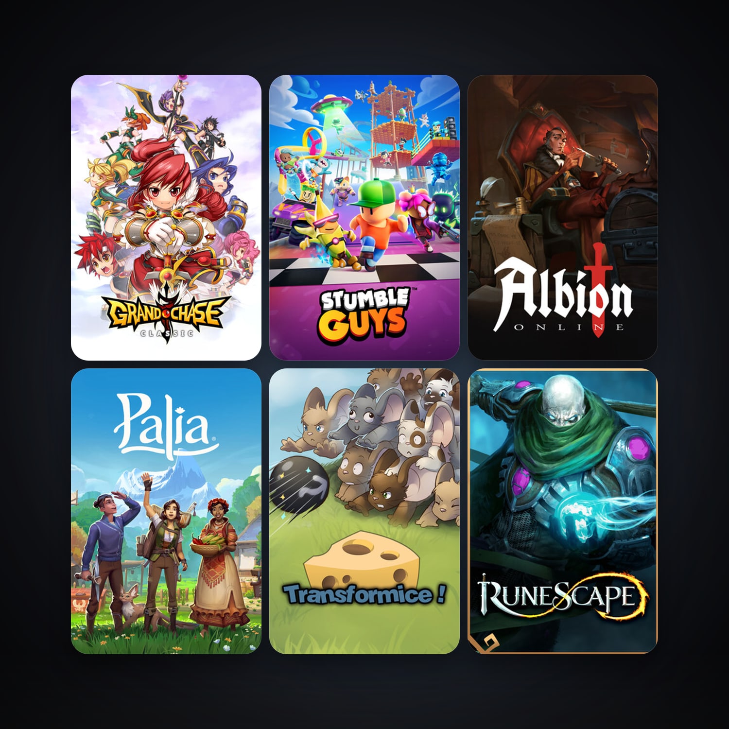 Transformice + Albion Online, 15 games, clean — HabibiAccounts