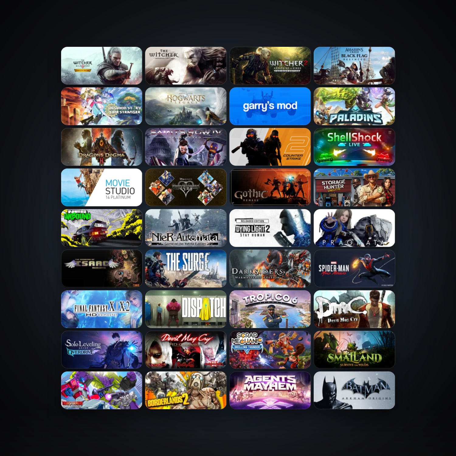 Steam 159 games, Steam 30, clean — HabibiAccounts