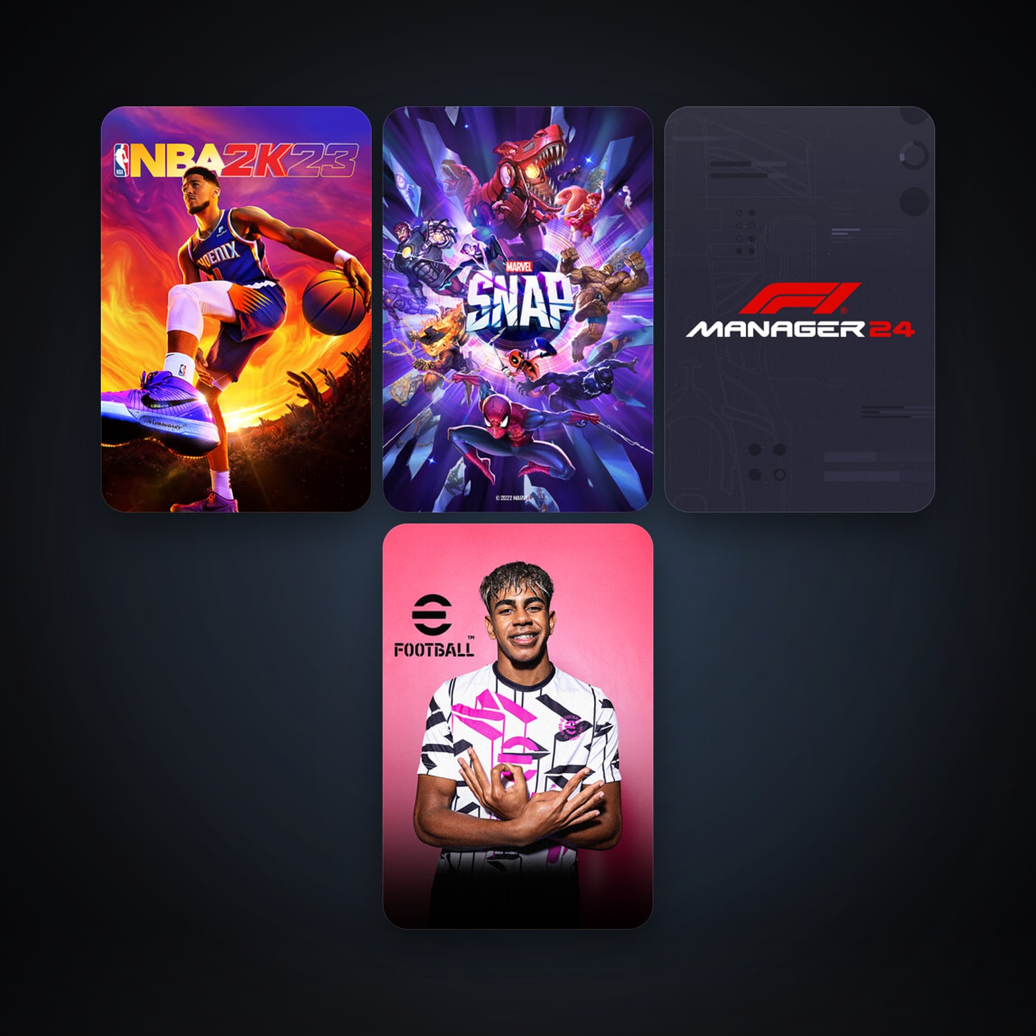 The Witcher 3: Wild Hunt + eFootball 2024, 19 games, clean — HabibiAccounts