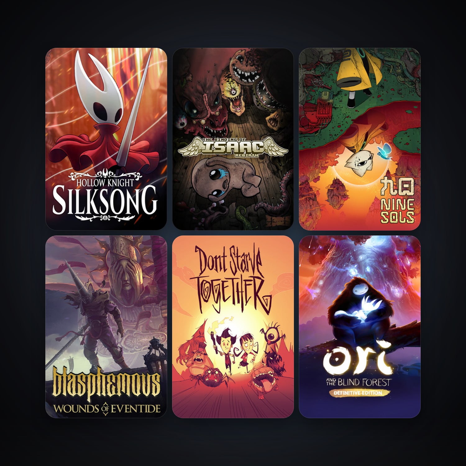 The Binding of Isaac: Rebirth + Don't Starve Together, 46 games, clean — HabibiAccounts