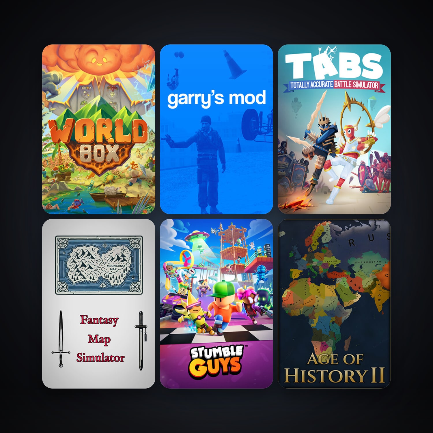 Counter-Strike + Garry's Mod, 13 games, clean — HabibiAccounts