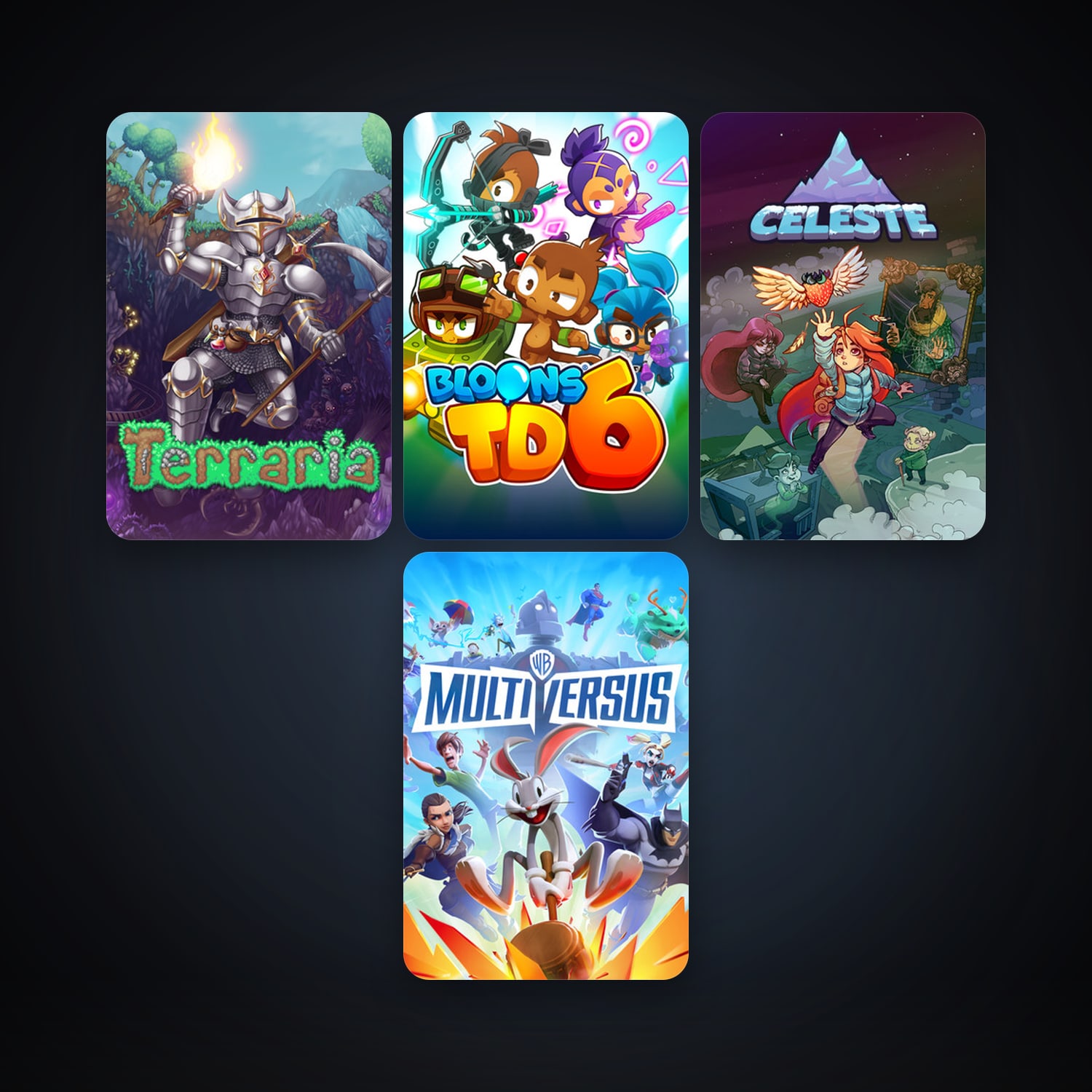 Terraria + Celeste, 12 games, clean — HabibiAccounts