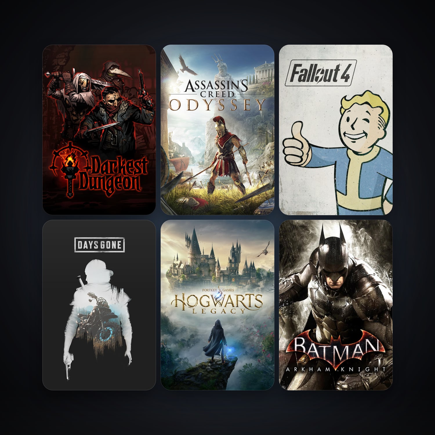 Batman: Arkham Asylum Game of the Year Edition + Batman: Arkham City - Game of the Year Edition, 25 games, clean — HabibiAccounts