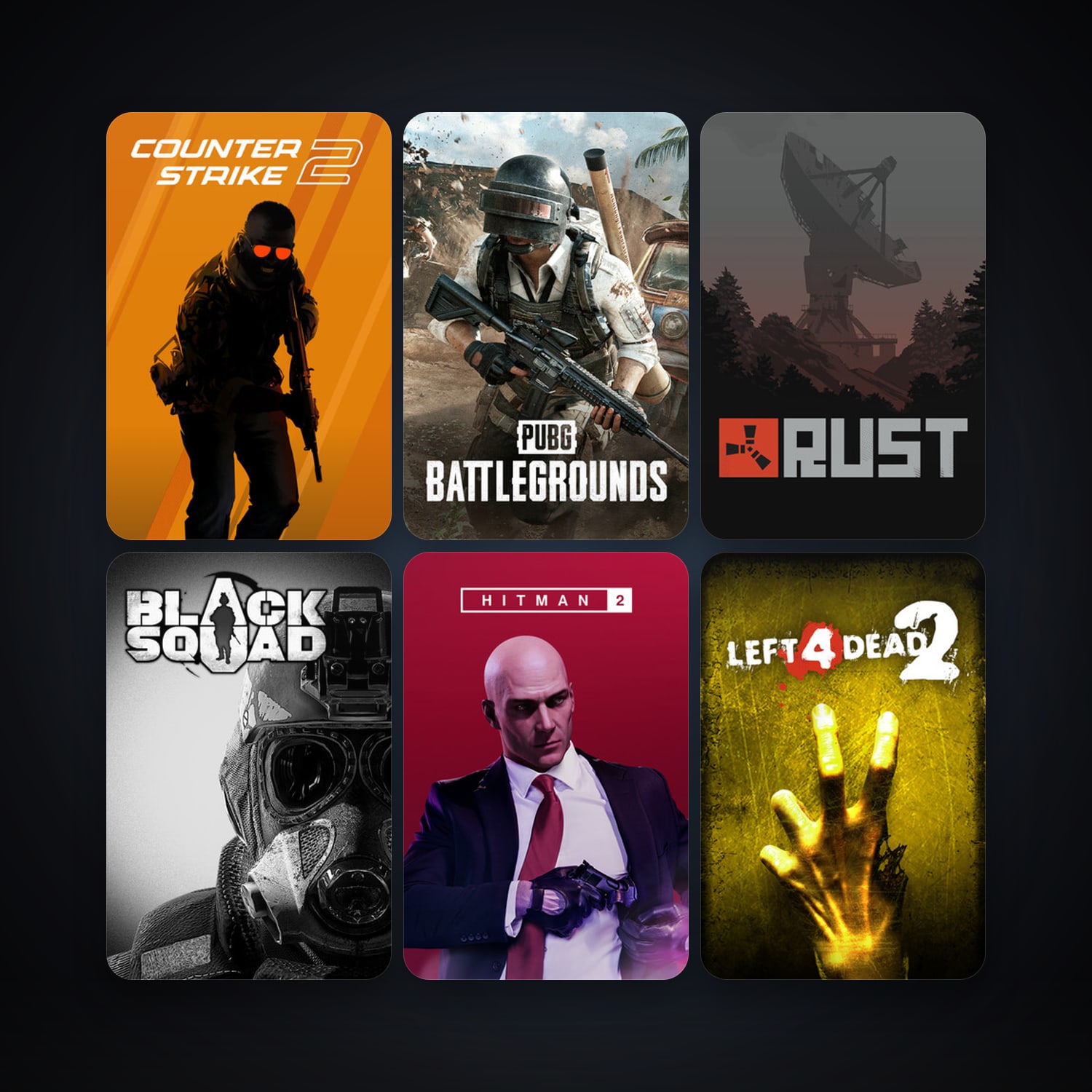 Left 4 Dead 2 + CS2 Prime, 18 games, clean — HabibiAccounts