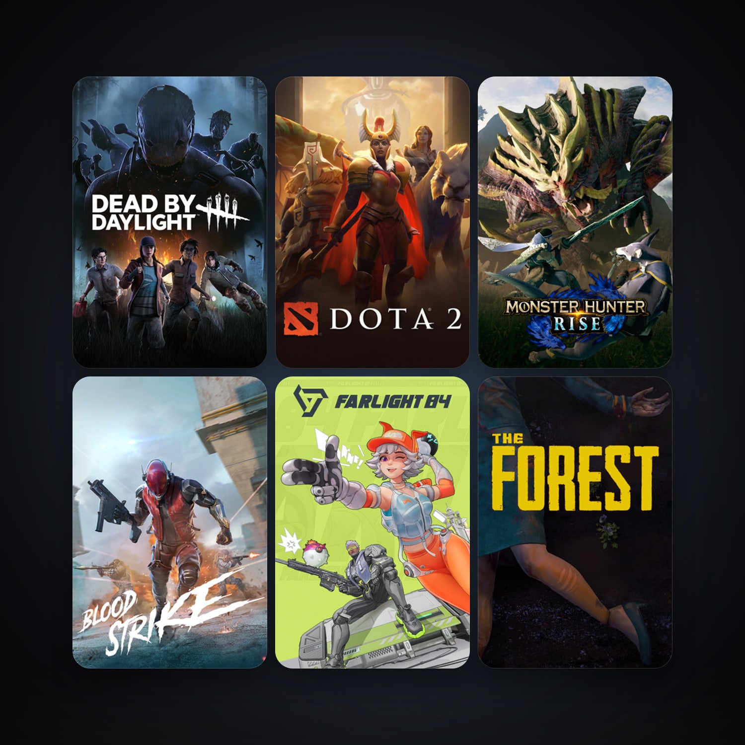 Dota 2 + The Forest, 161 games, clean — HabibiAccounts