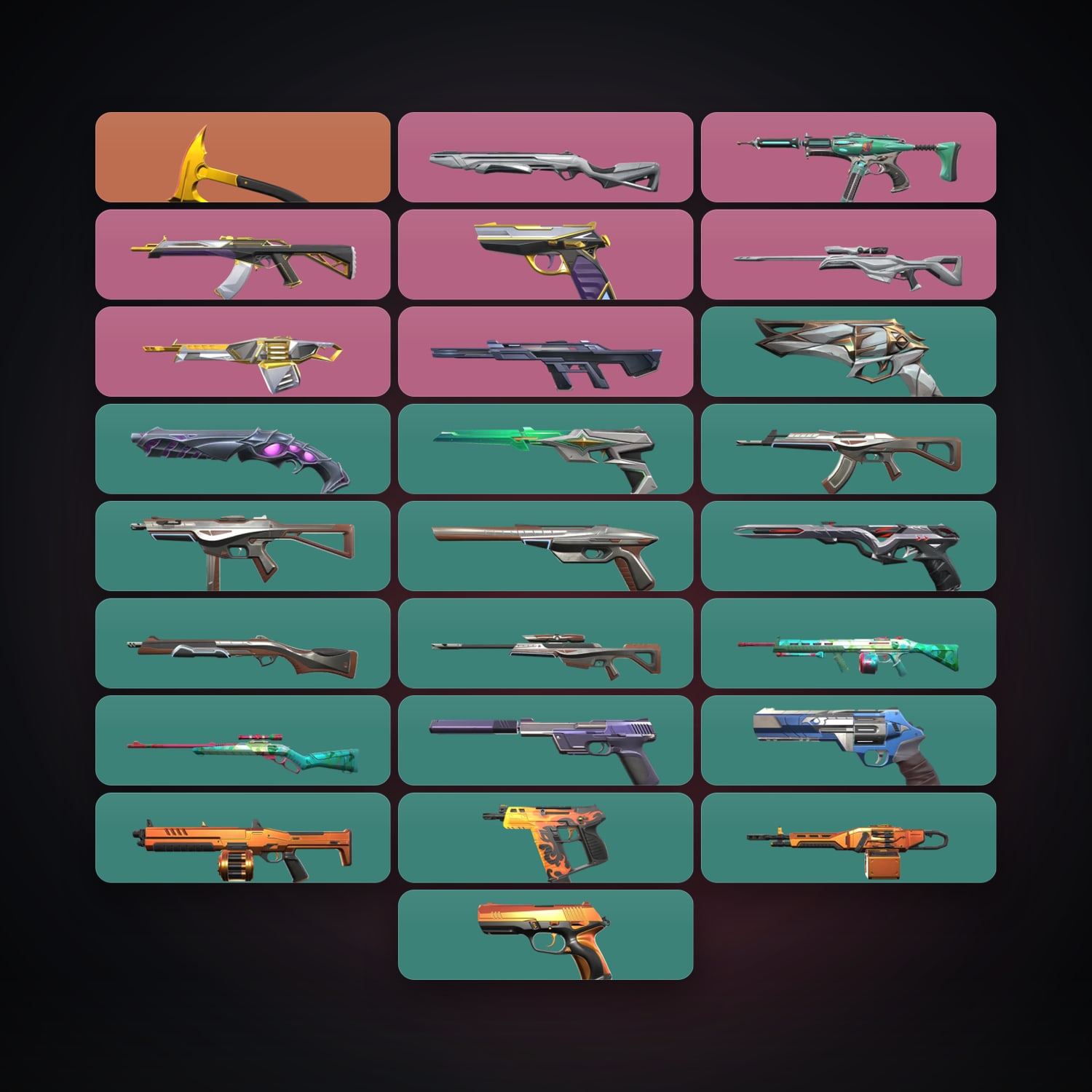 BR Silver 3 locker — 1 knives, 27 skins, lvl 251 — HabibiAccounts