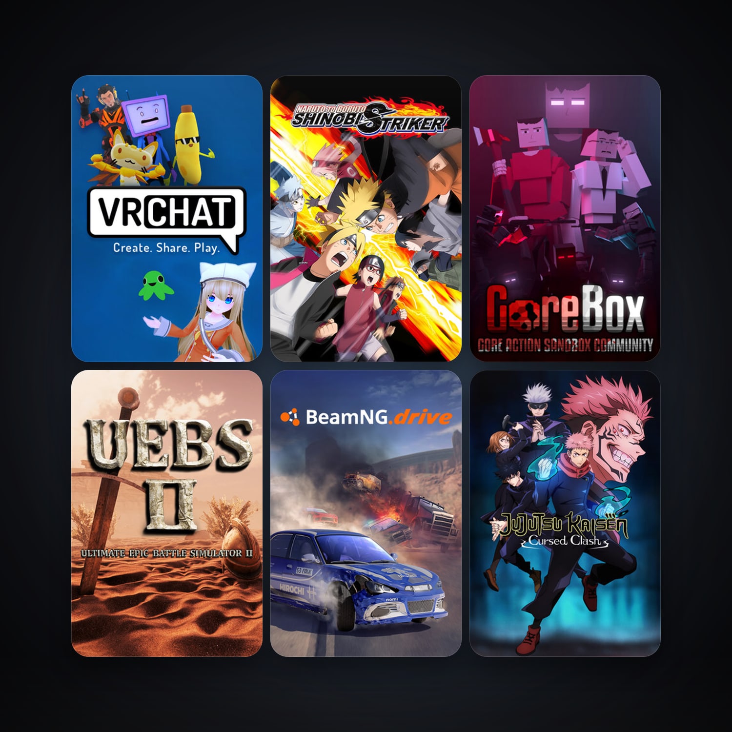 Universe Sandbox + BeamNG.drive, 15 games, clean — HabibiAccounts
