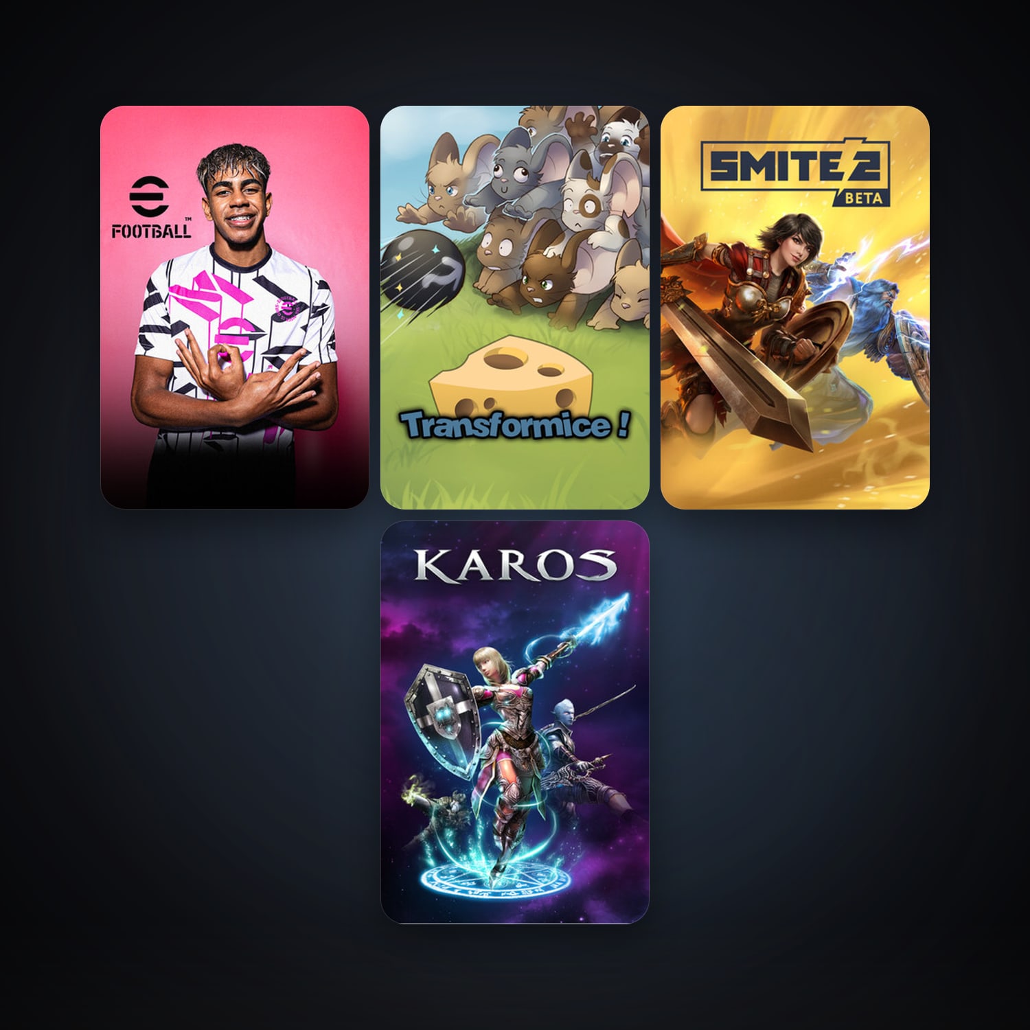 Transformice + Karos, 8 games, clean — HabibiAccounts