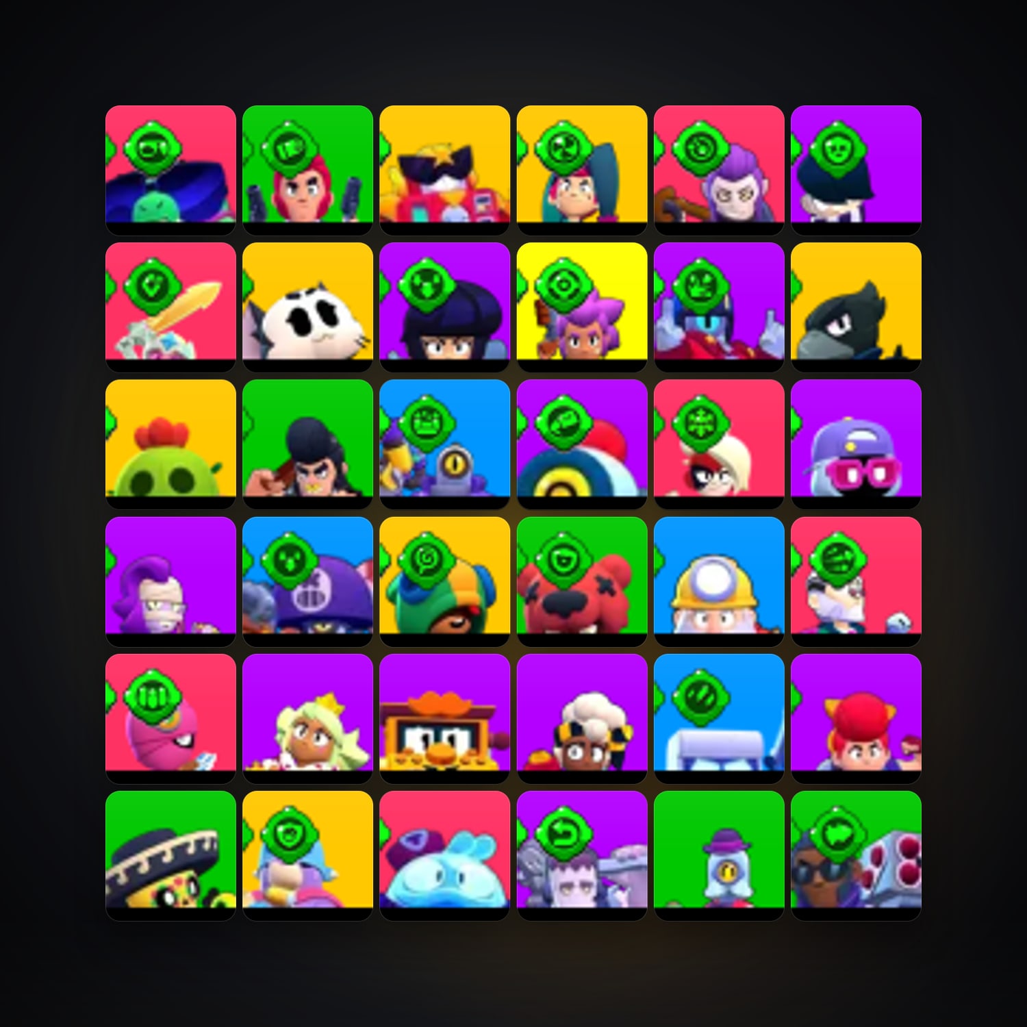 84 Brawlers | 47.5K Trophies — Supercell Account — HabibiAccounts