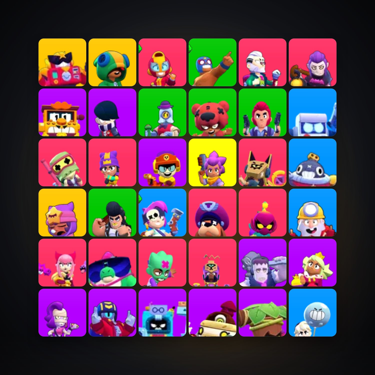 44 Brawlers | 3.5K Trophies — Supercell Account — HabibiAccounts