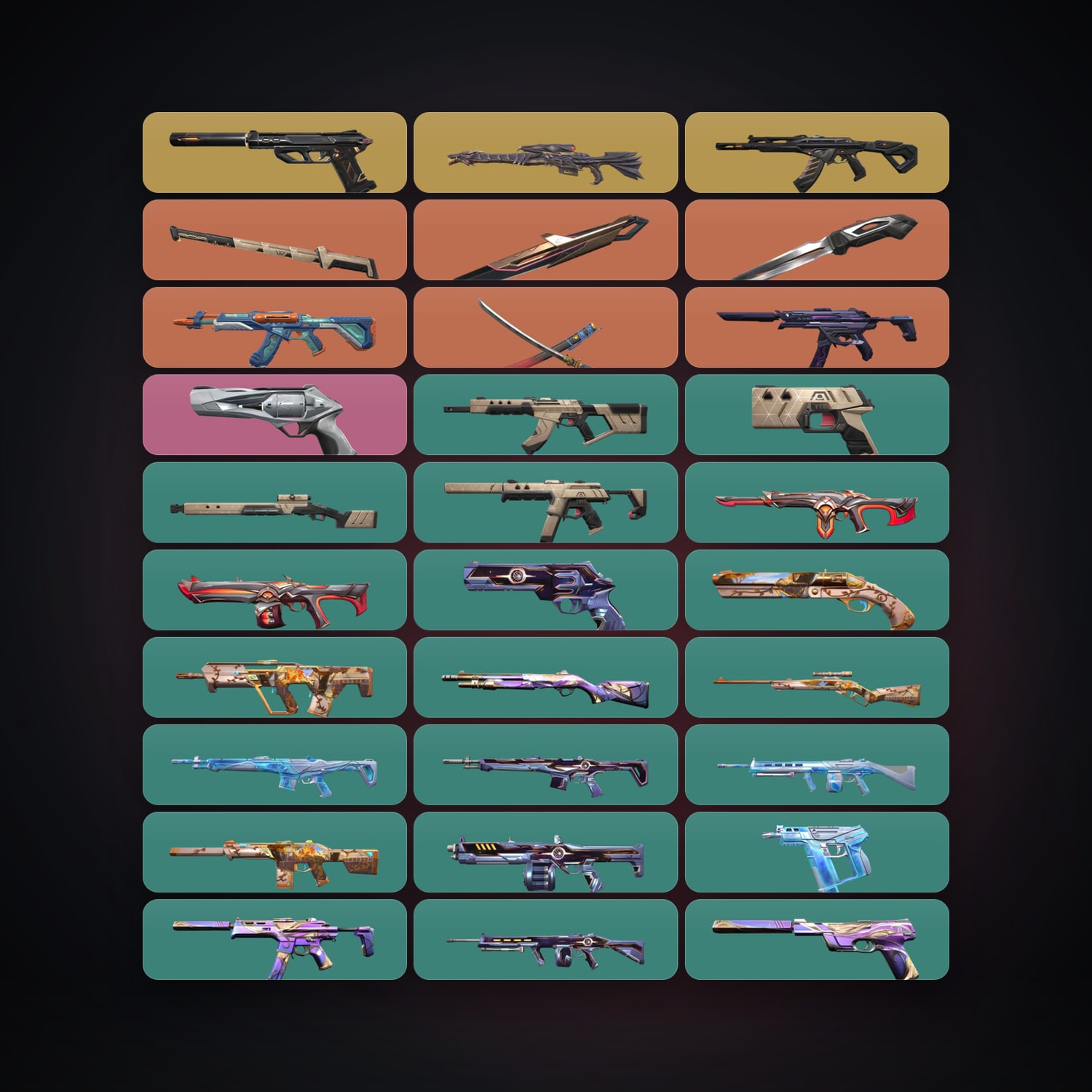EU Plat 2 locker — 4 knives, 30 skins, lvl 40 — HabibiAccounts