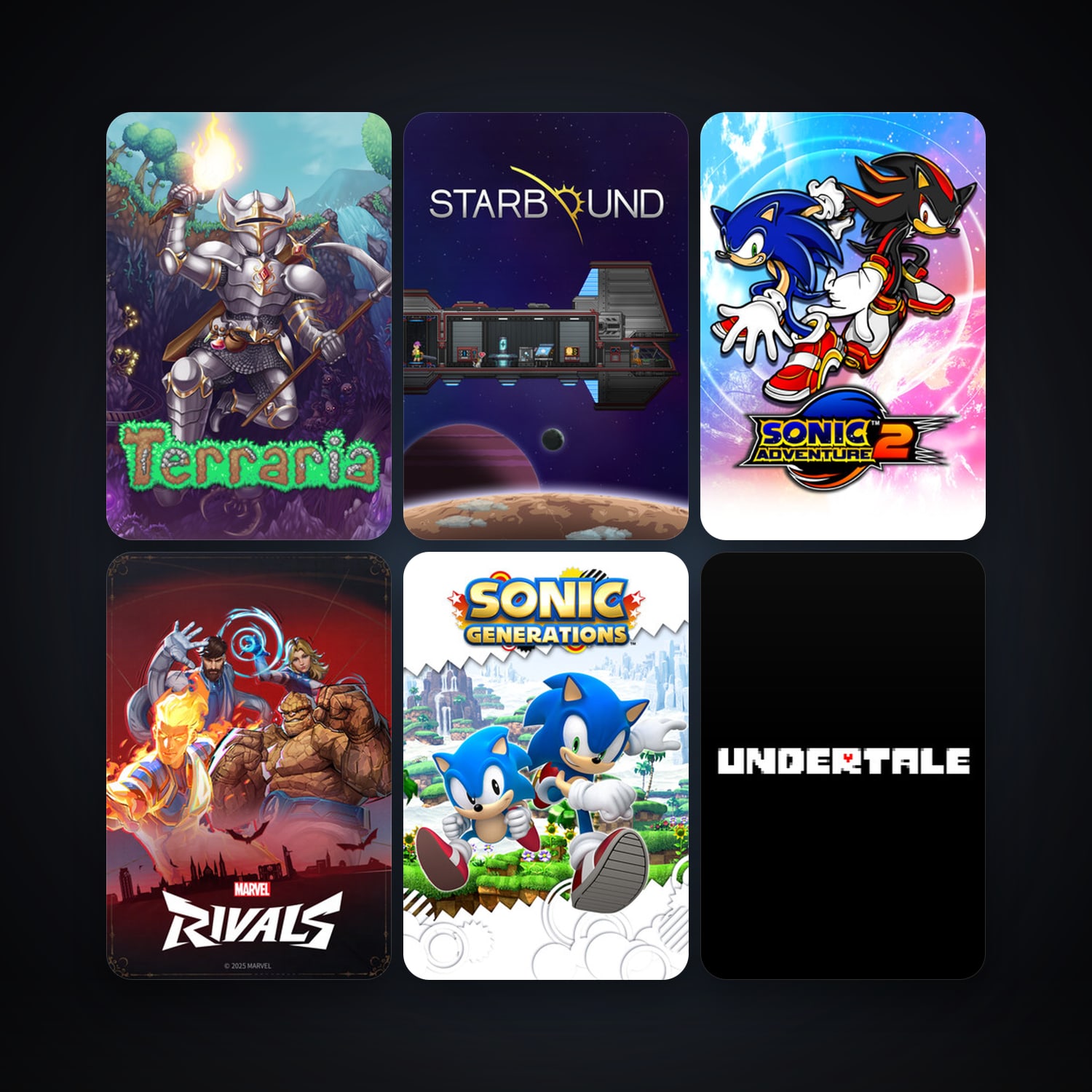 Sonic Adventure DX + Sonic Generations Collection, 9 games, clean — HabibiAccounts