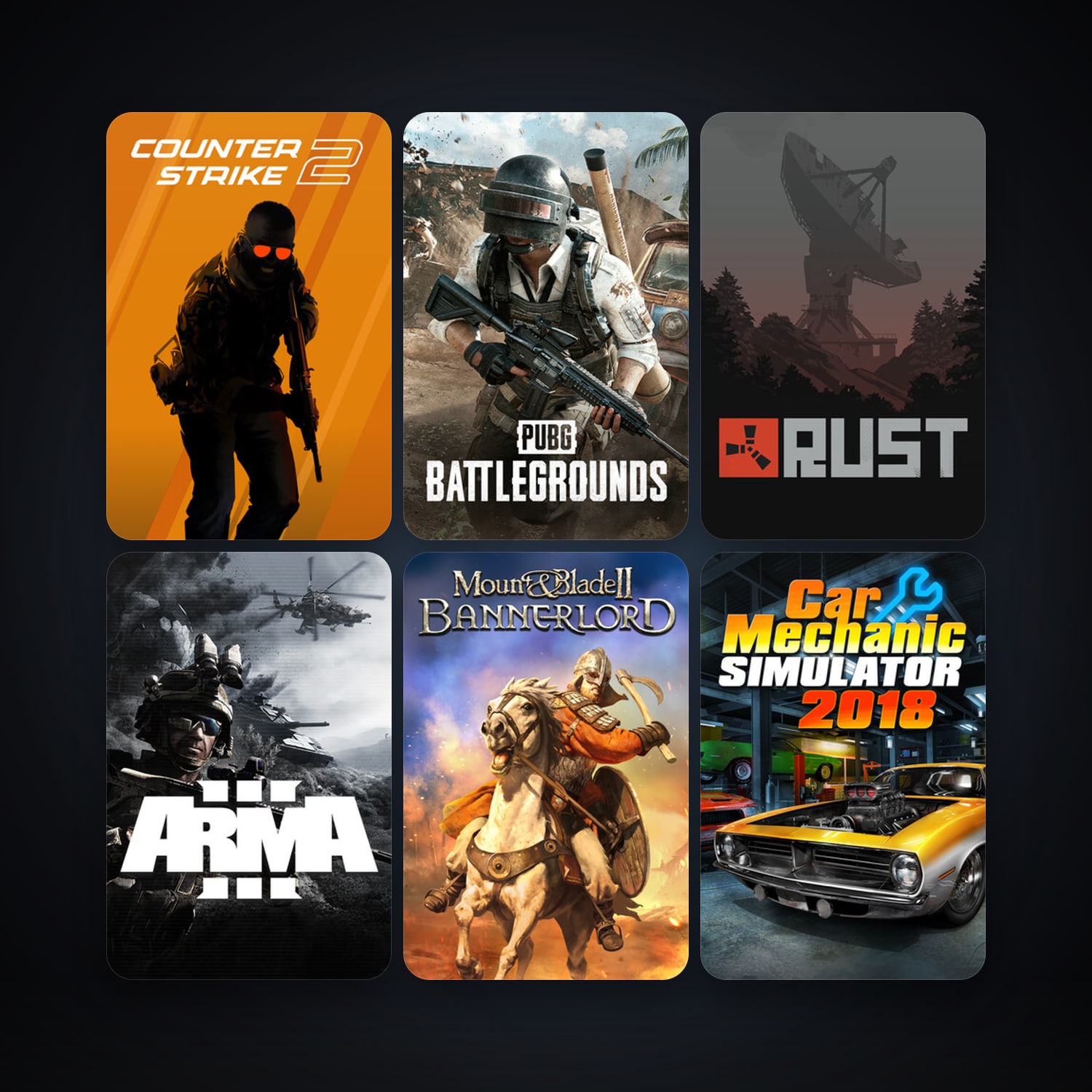 CS2 Prime + Garry's Mod, 51 games, Steam 11, clean — HabibiAccounts