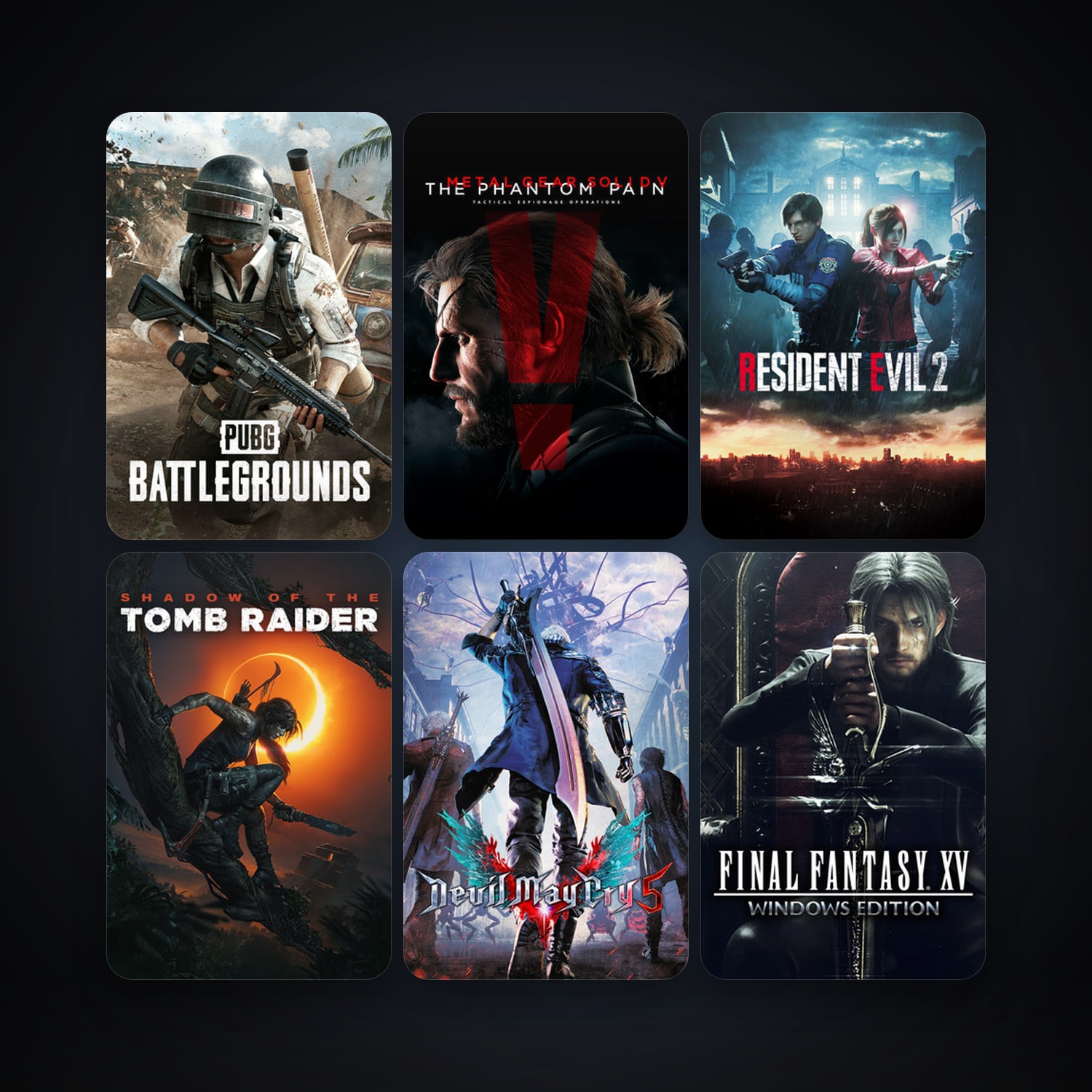 resident evil 4 (2005) + Metal Gear Solid V: THE Phantom Pain, 18 games, clean — HabibiAccounts