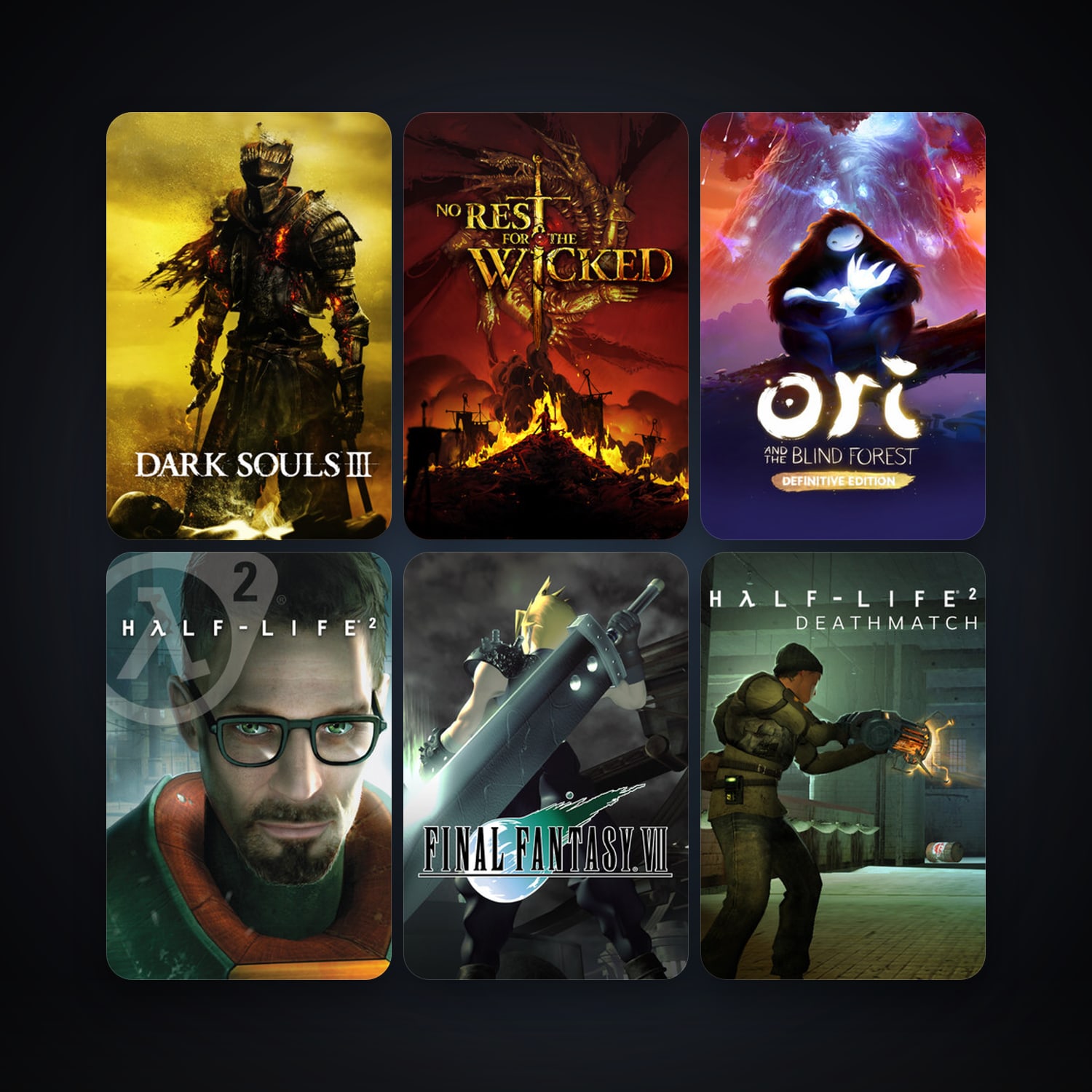 Half-Life 2 + Half-Life 2: Deathmatch, 14 games, clean — HabibiAccounts