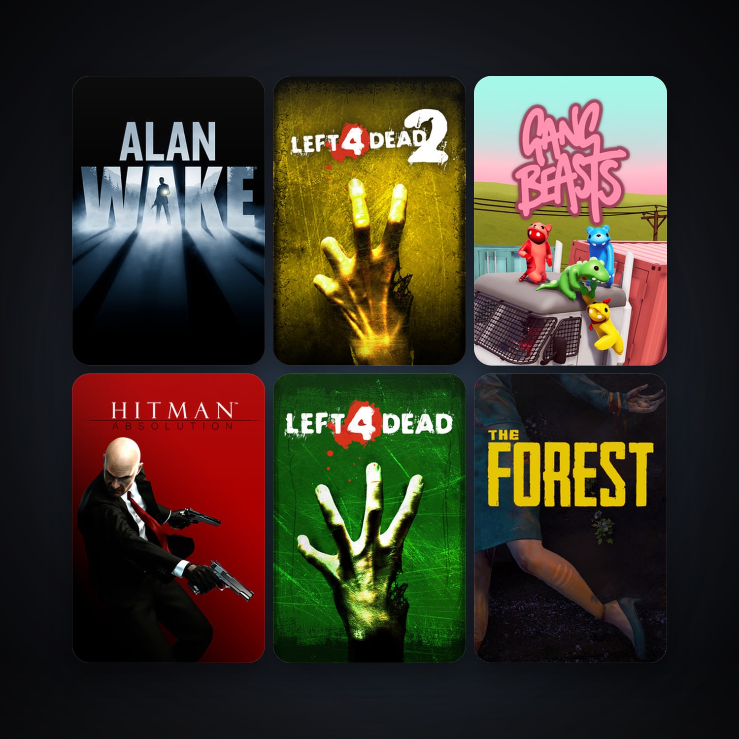 Left 4 Dead + Left 4 Dead 2, 15 games, clean — HabibiAccounts
