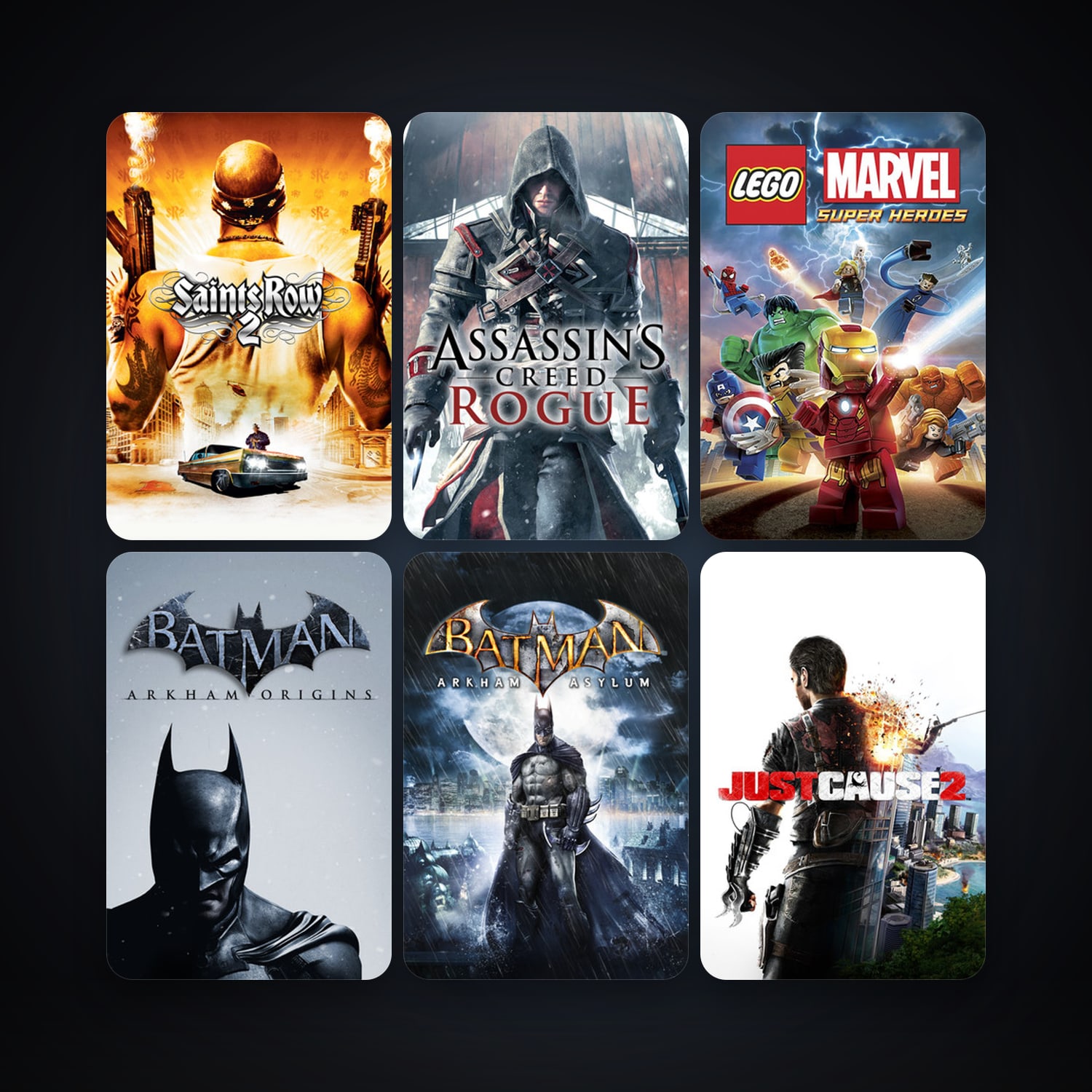 Hitman: Blood Money + Just Cause 2, 33 games, clean — HabibiAccounts