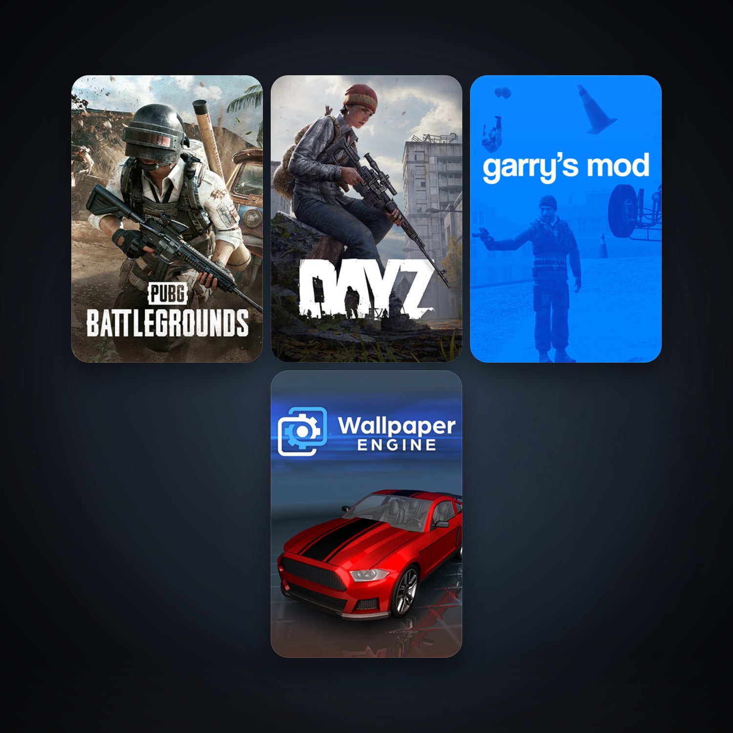Garry's Mod + DayZ, 5 games, clean — HabibiAccounts