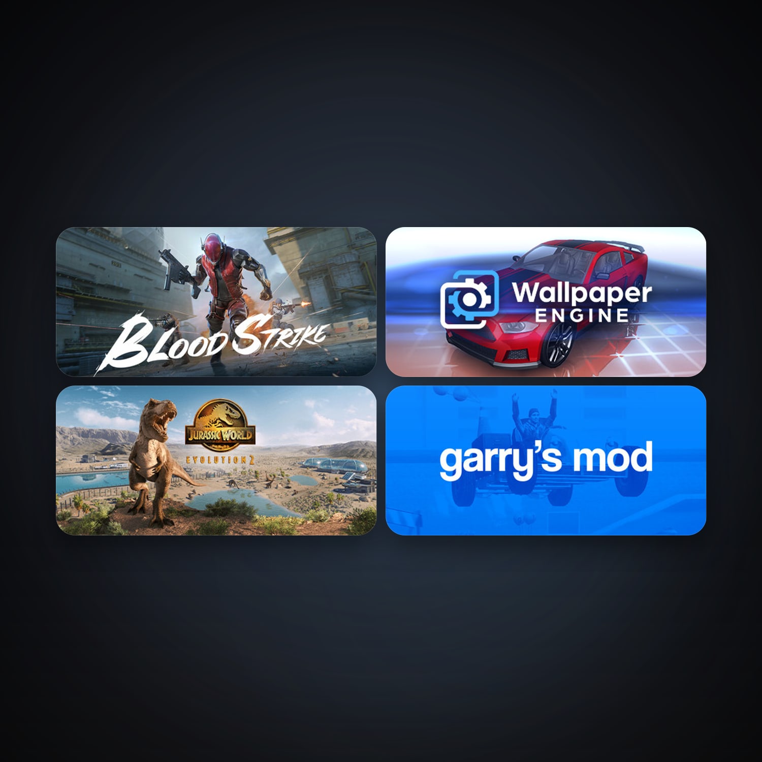 Garry's Mod + ARK: The Survival Of The Fittest, 11 games, clean — HabibiAccounts
