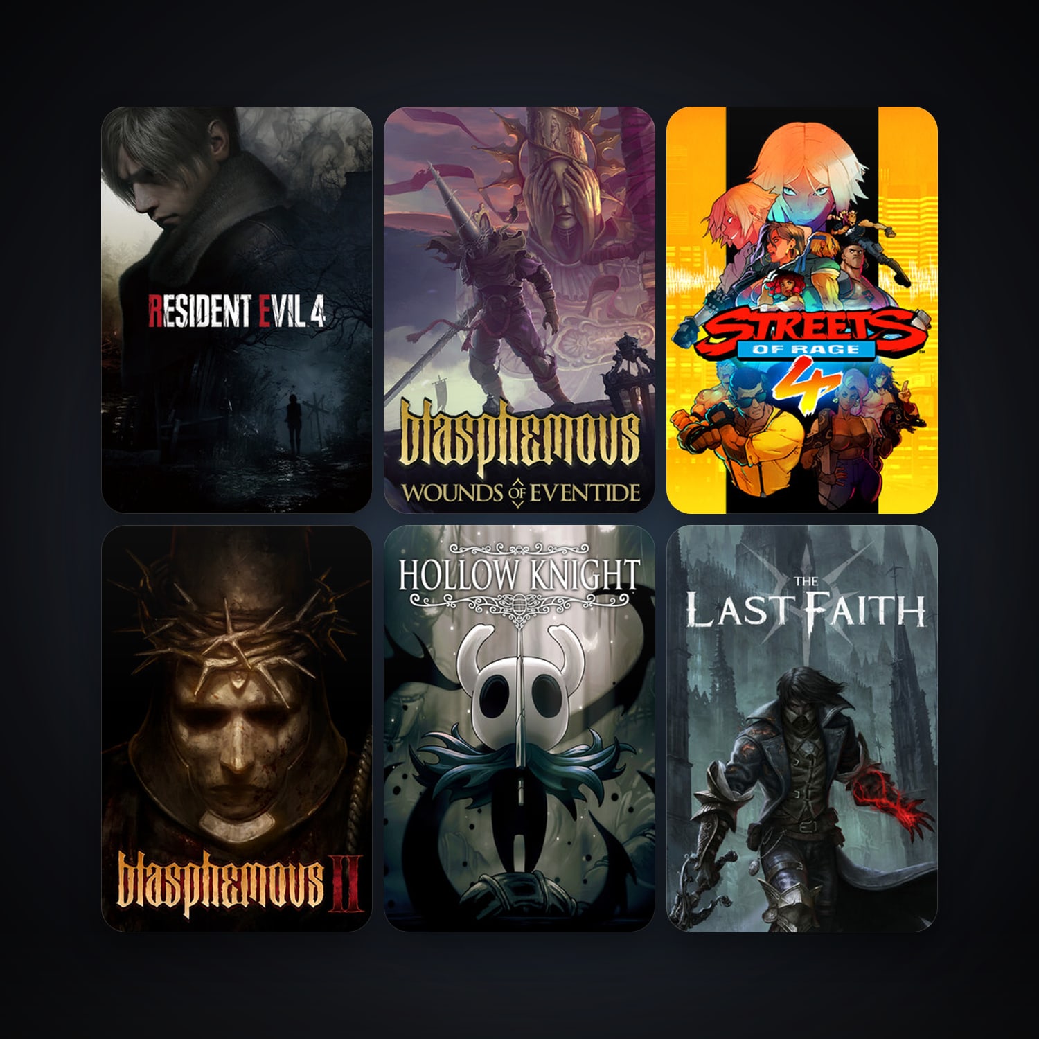 The Evil Within + Hollow Knight, 47 games, clean — HabibiAccounts