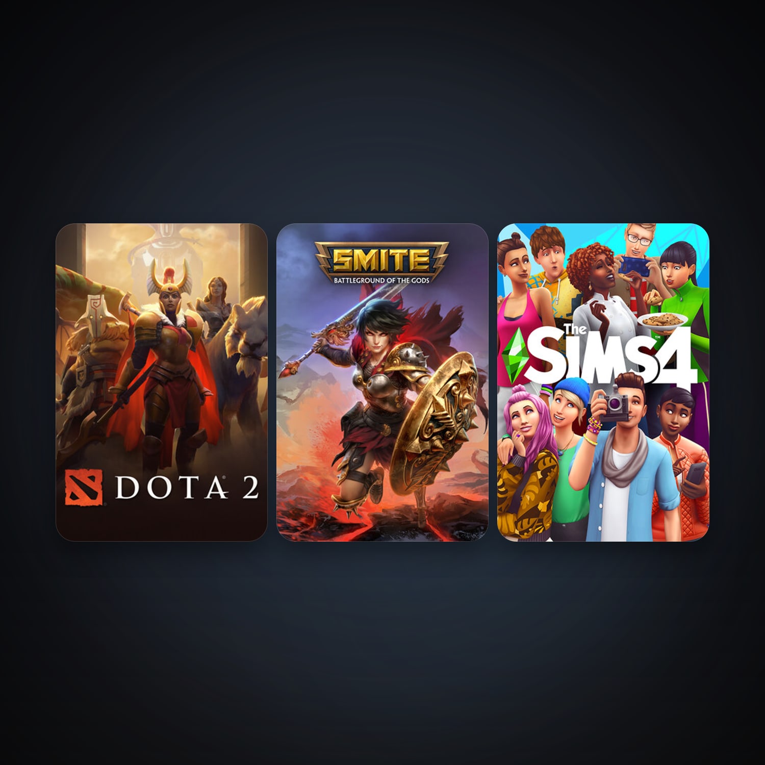 Dota 2 + SMITE, 6 games, clean — HabibiAccounts