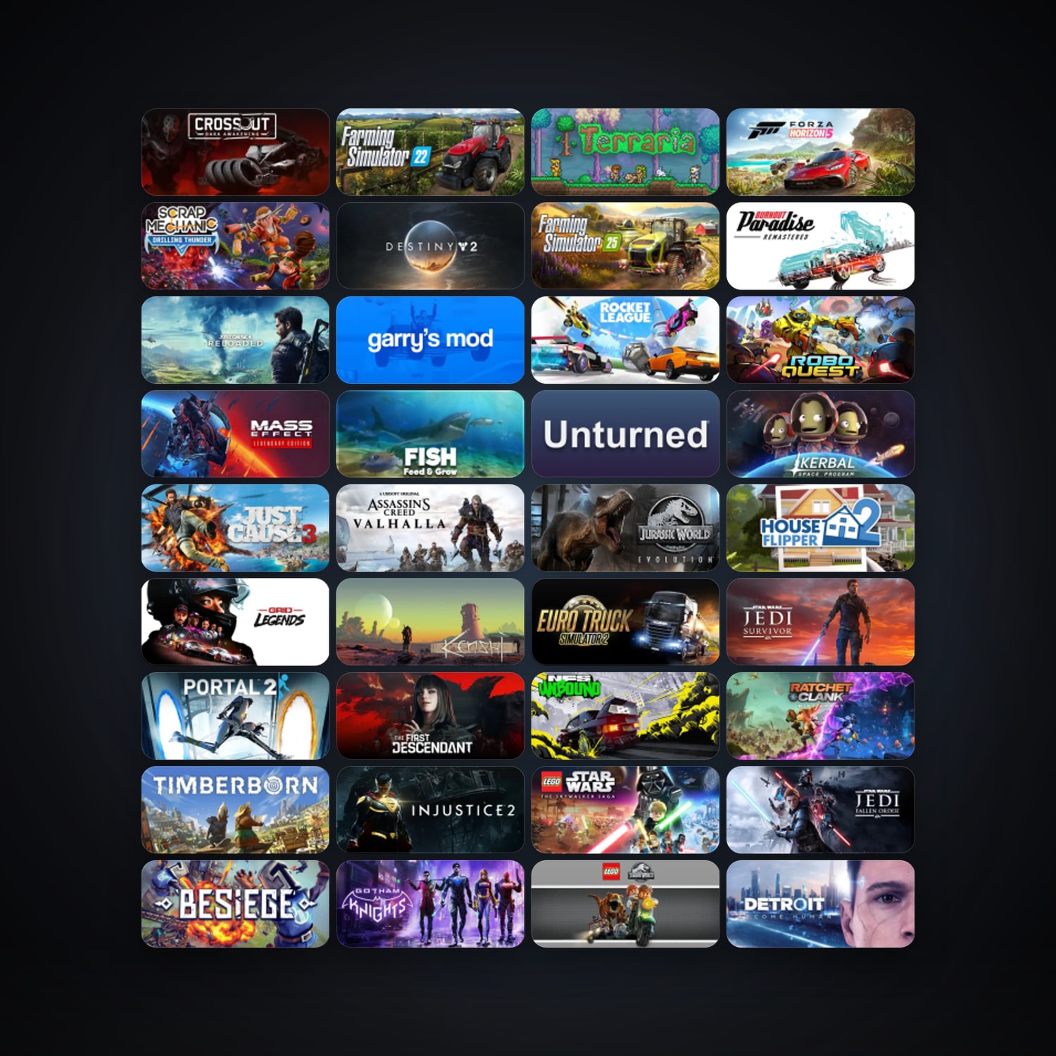 Steam 211 games, Steam 15, clean — HabibiAccounts