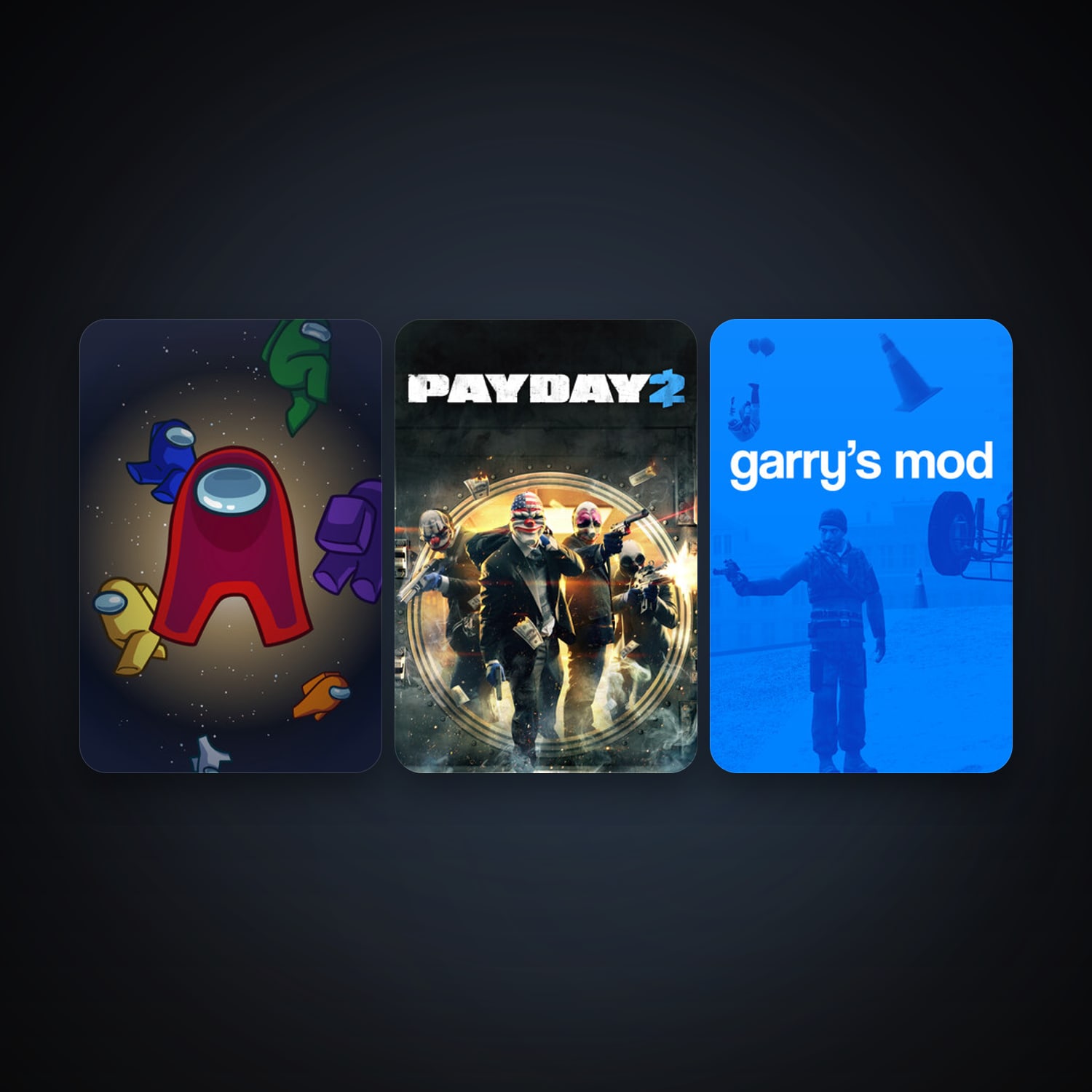 Garry's Mod + PAYDAY 2, 3 games, clean — HabibiAccounts