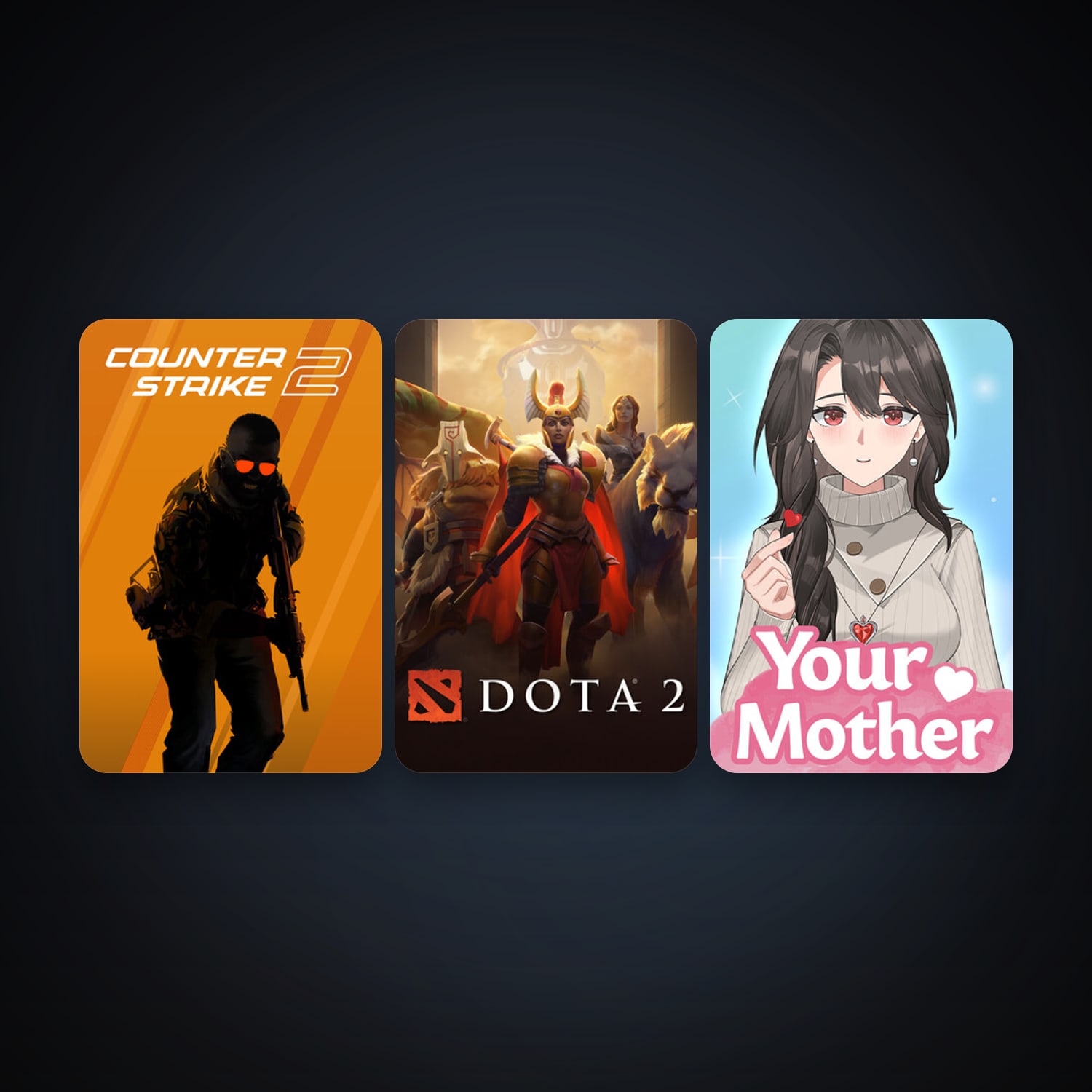 Dota 2 + CS2 Prime, 7 games, Steam 13, clean — HabibiAccounts