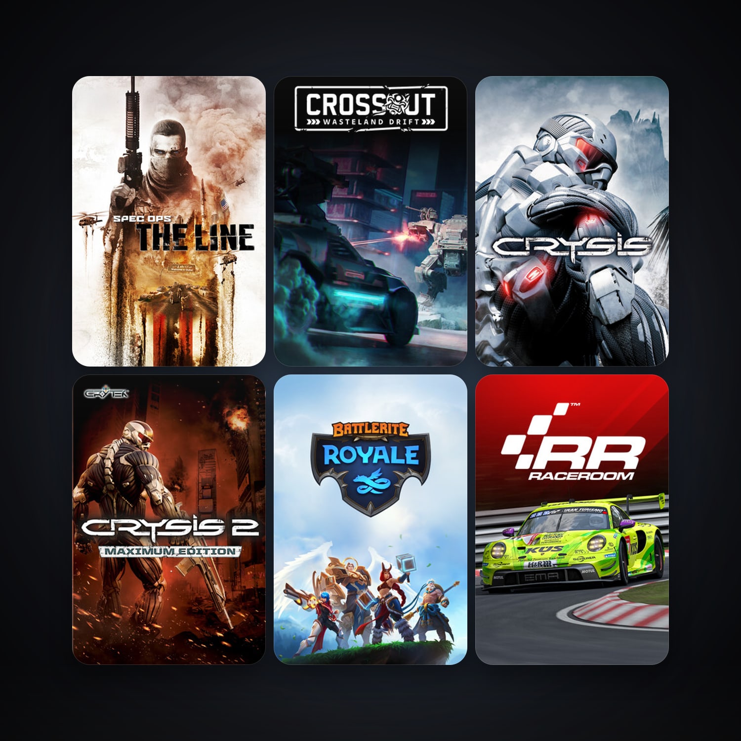 Crysis + Crysis Warhead, 14 games, clean — HabibiAccounts