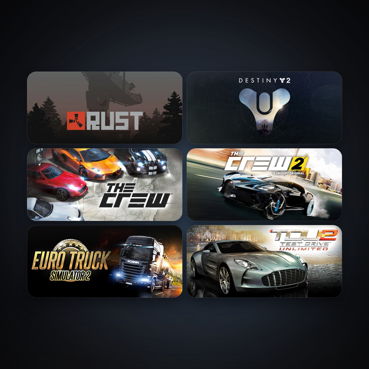 Free CS2 (No Prime) + Test Drive Unlimited 2, 29 games, clean — HabibiAccounts