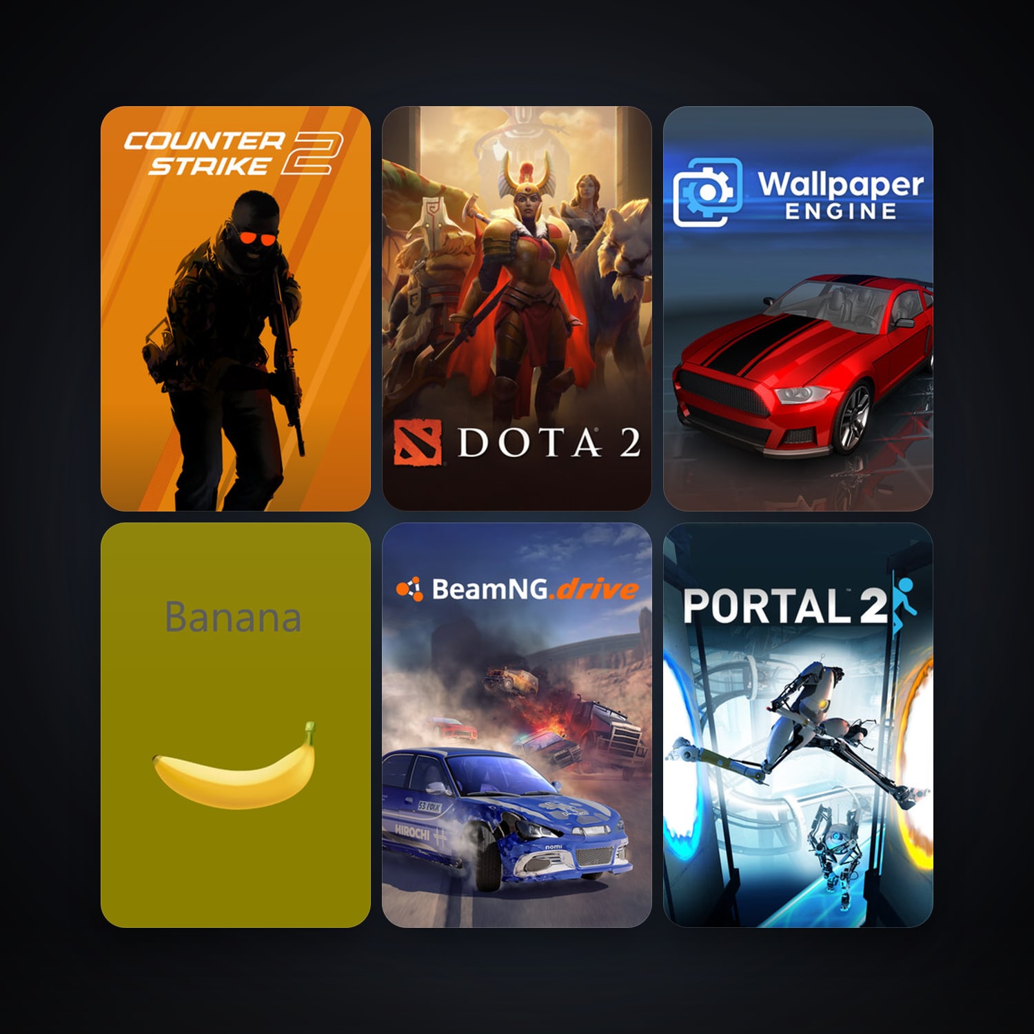 Dota 2 + Portal 2, 16 games, clean — HabibiAccounts