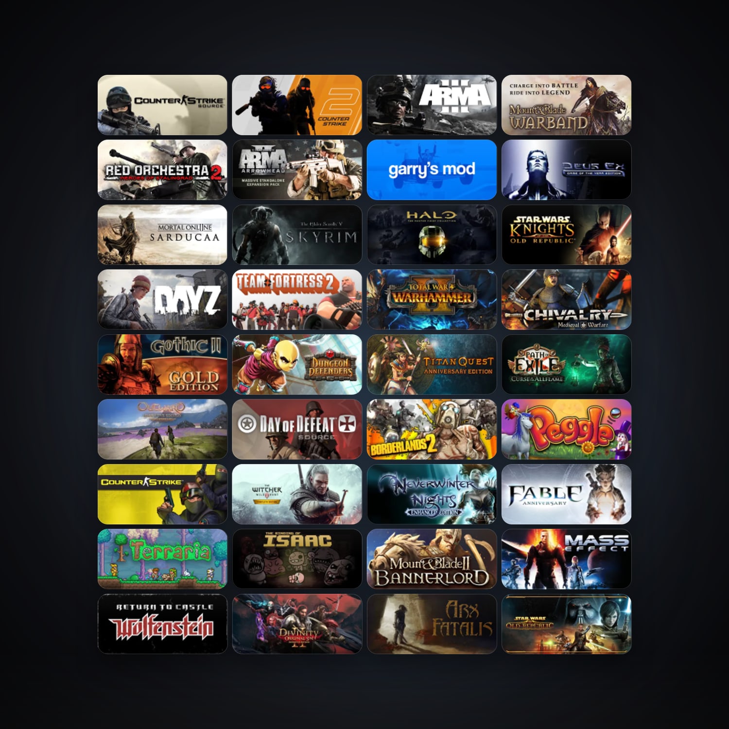 Steam 181 games, Steam 13, clean — HabibiAccounts