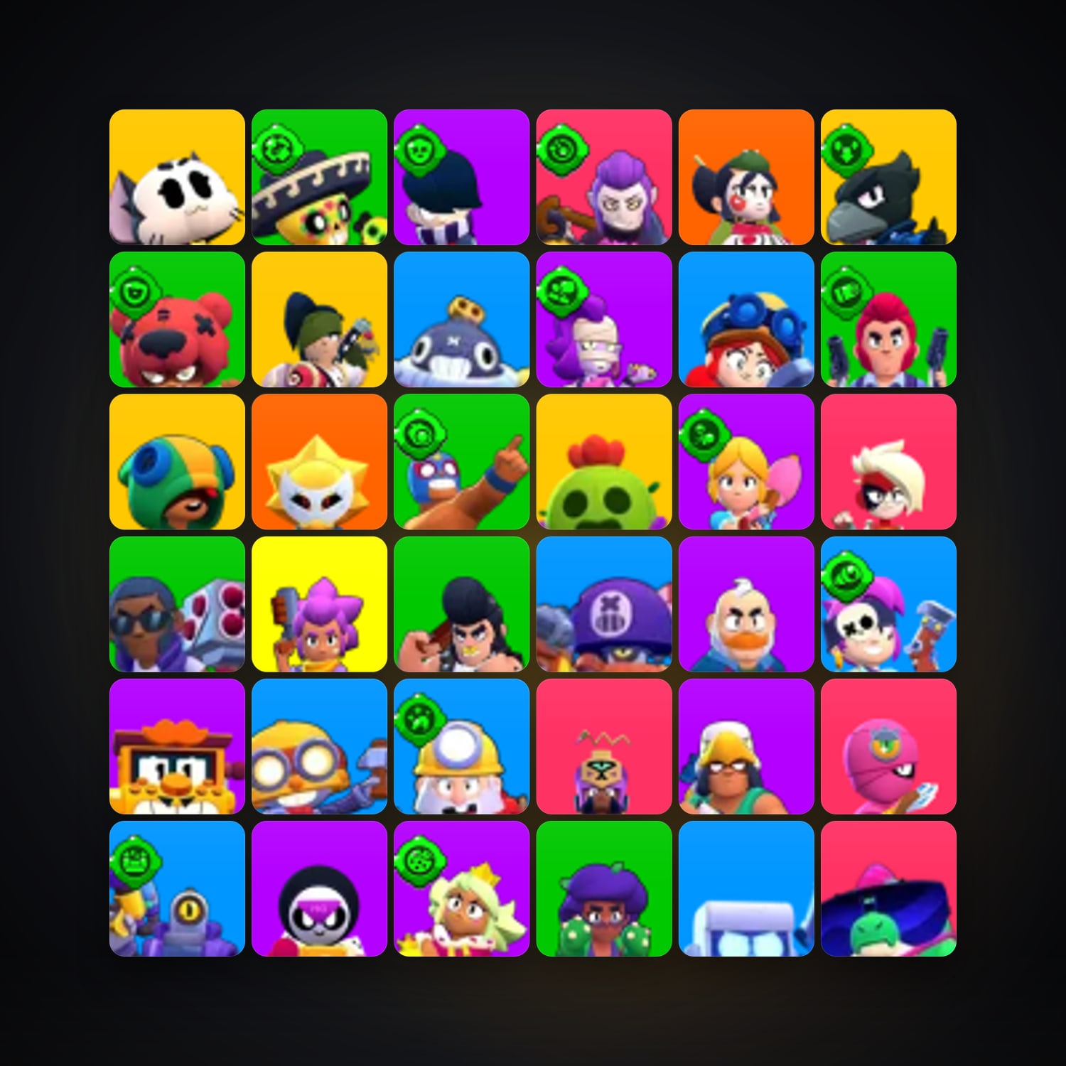 80 Brawlers | 17.4K Trophies | TH 16 — HabibiAccounts