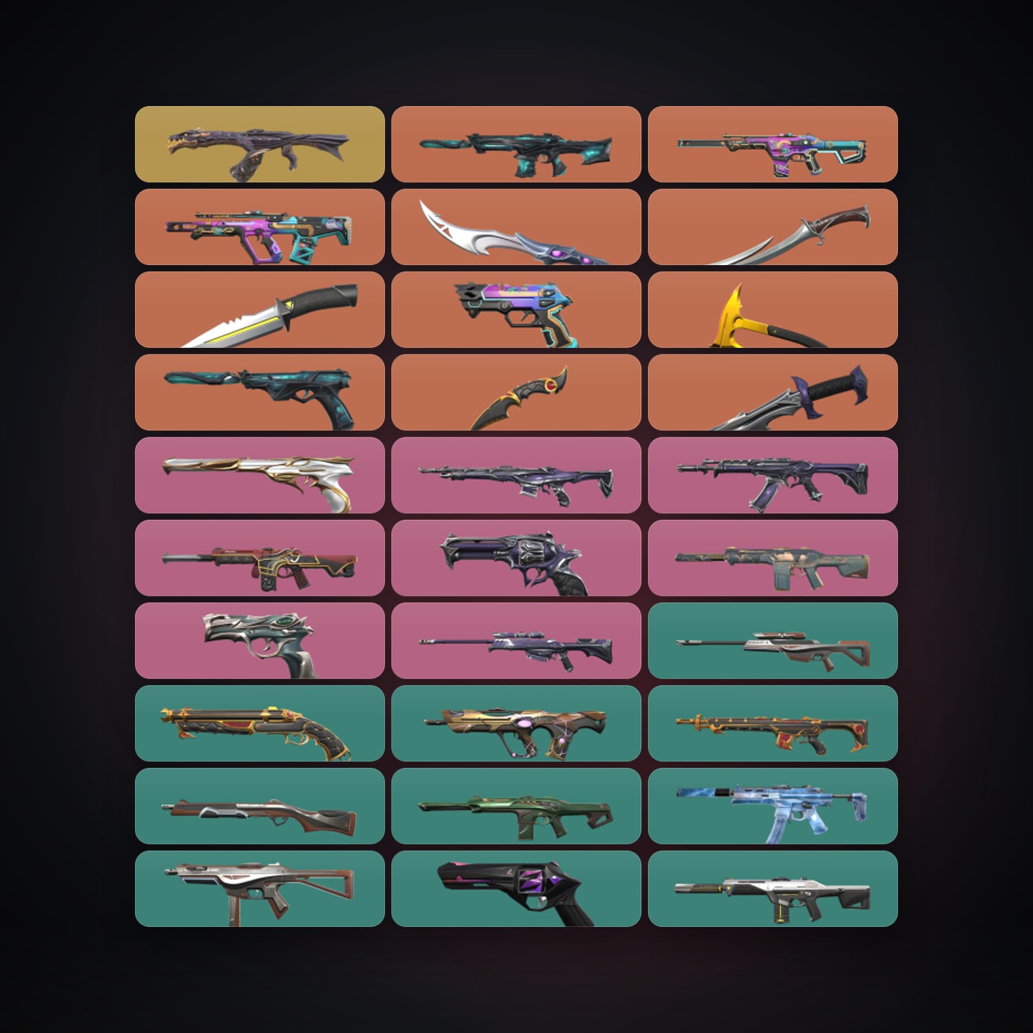 BR Diamond 3 locker — 6 knives, 121 skins, lvl 122 — HabibiAccounts